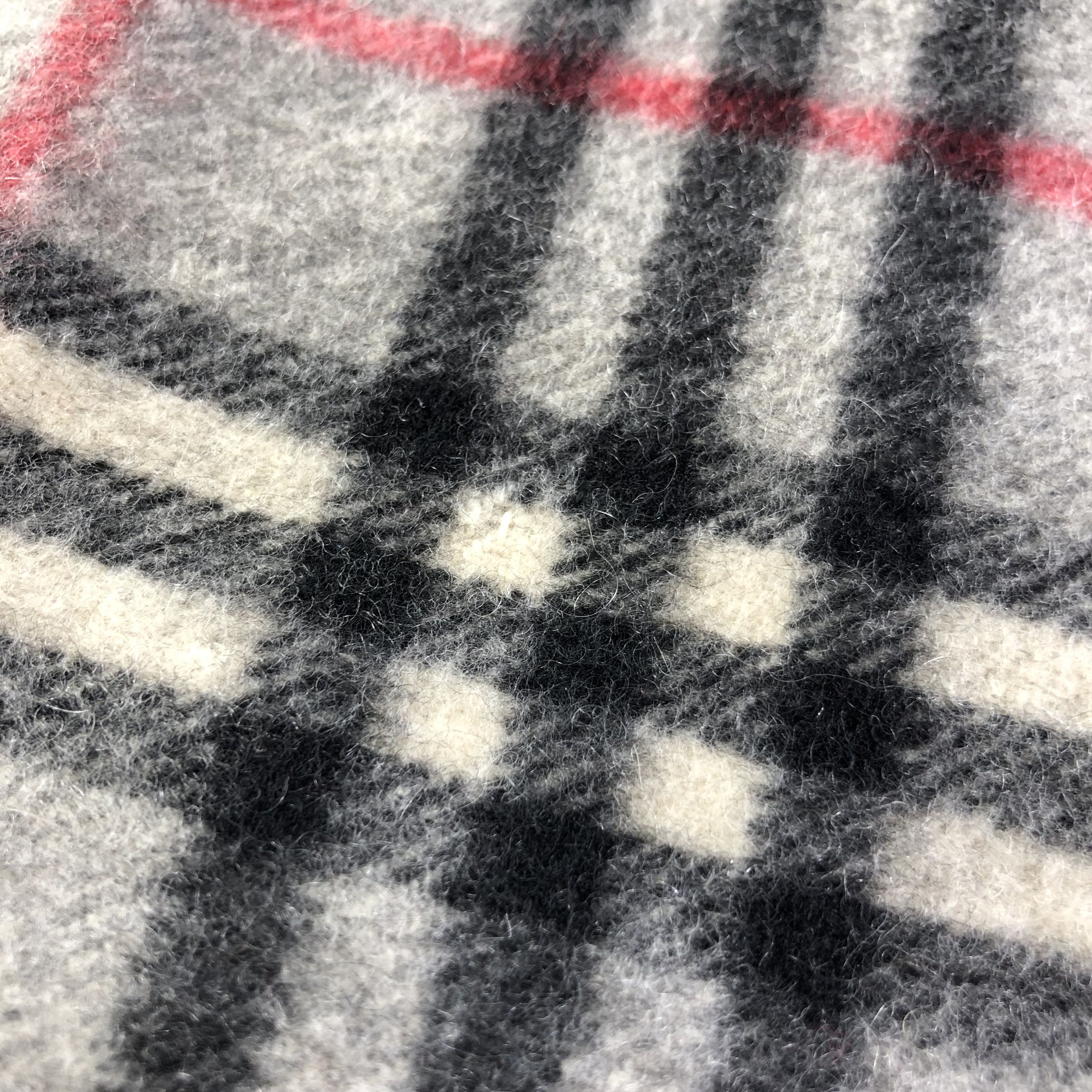 Burberry Burberrys Nova Check Grey Cashmere Scarf Muffler V1763 Size ONE SIZE - 8 Thumbnail