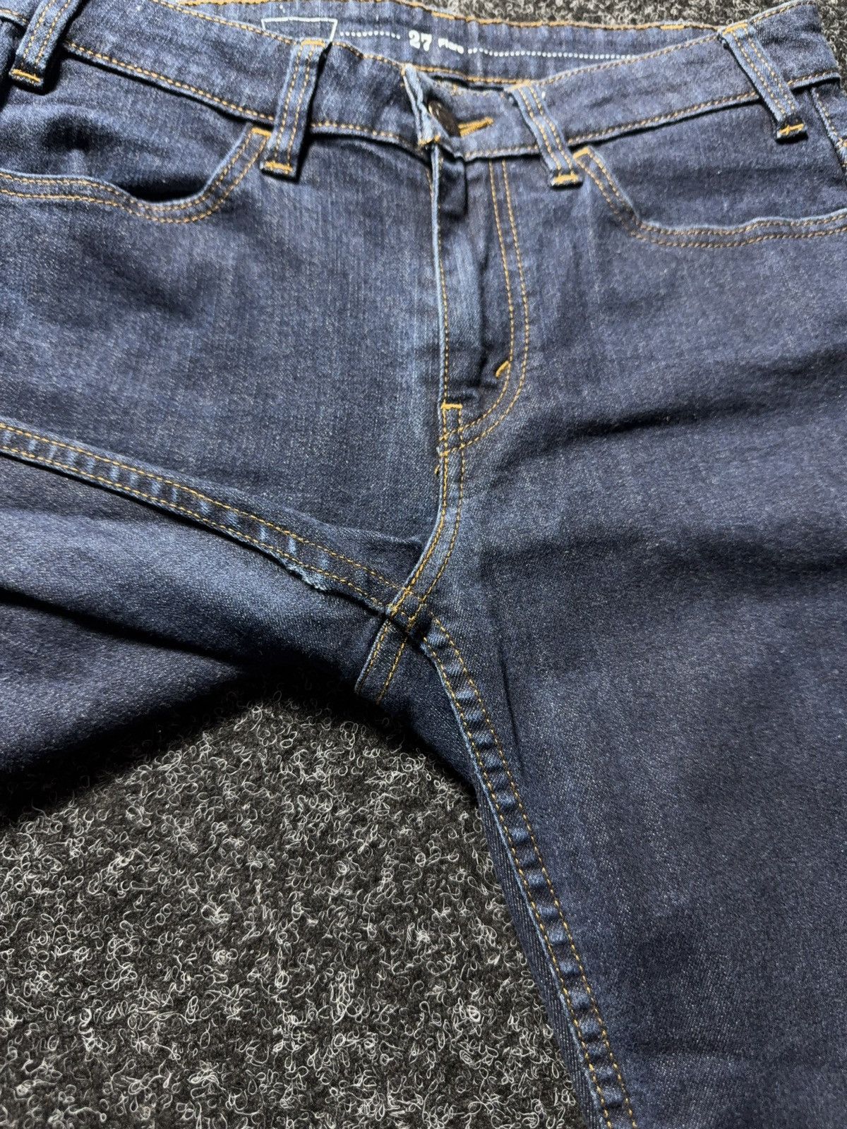 Levi's 00s Levis Sexy Western USA Y2K Flare Rock Bootcut Jeans Y2K Size 27" / US 4 / IT 40 - 7 Thumbnail