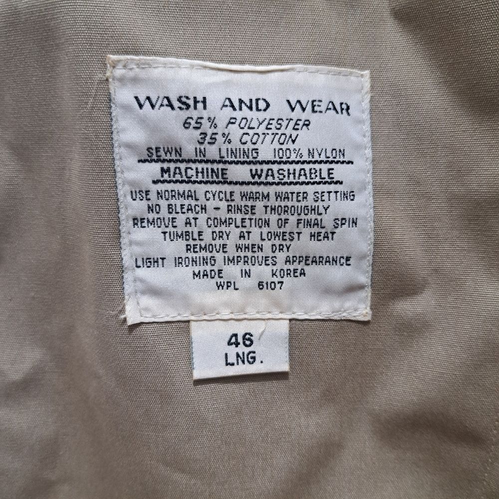 Oleg Cassini Vintage Oleg Cassini Men's Trench Coat Removable Lining Size Size US XL / EU 56 / 4 - 6 Thumbnail