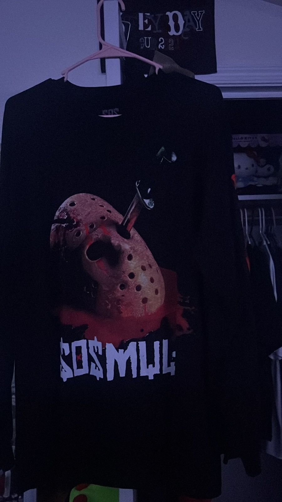 image of City Morgue x Missing Since Thursday Sosmula 13 Songs 2 Die 2 Long Sleeve in Black (Size Large)