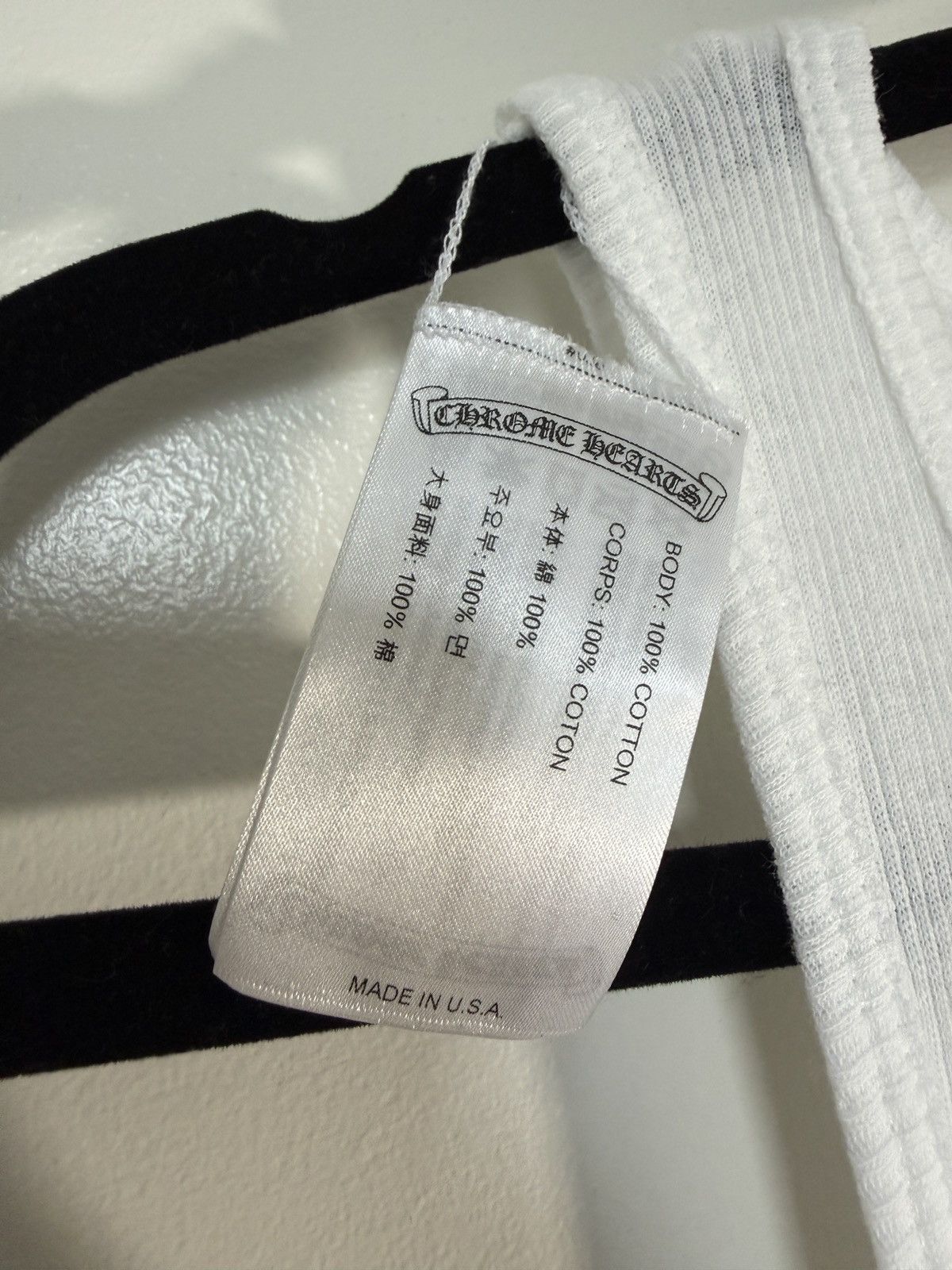 Chrome Hearts Brand New Chrome Hearts Richard Stark Middle Finger Tank Top Size US M / EU 48-50 / 2 - 6 Thumbnail