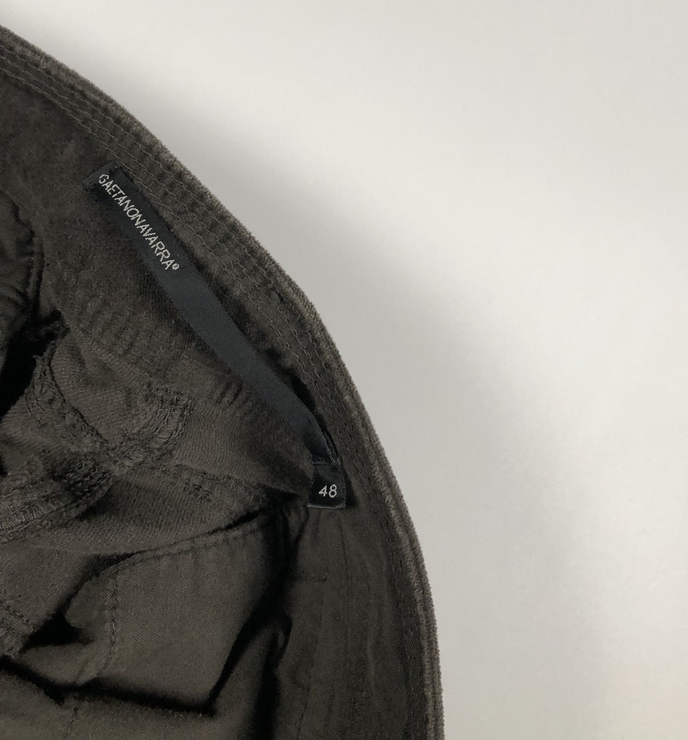 Other Gaetano Navarra Multi-Pocket Velour Pants Size US 32 / EU 48 - 9 Thumbnail