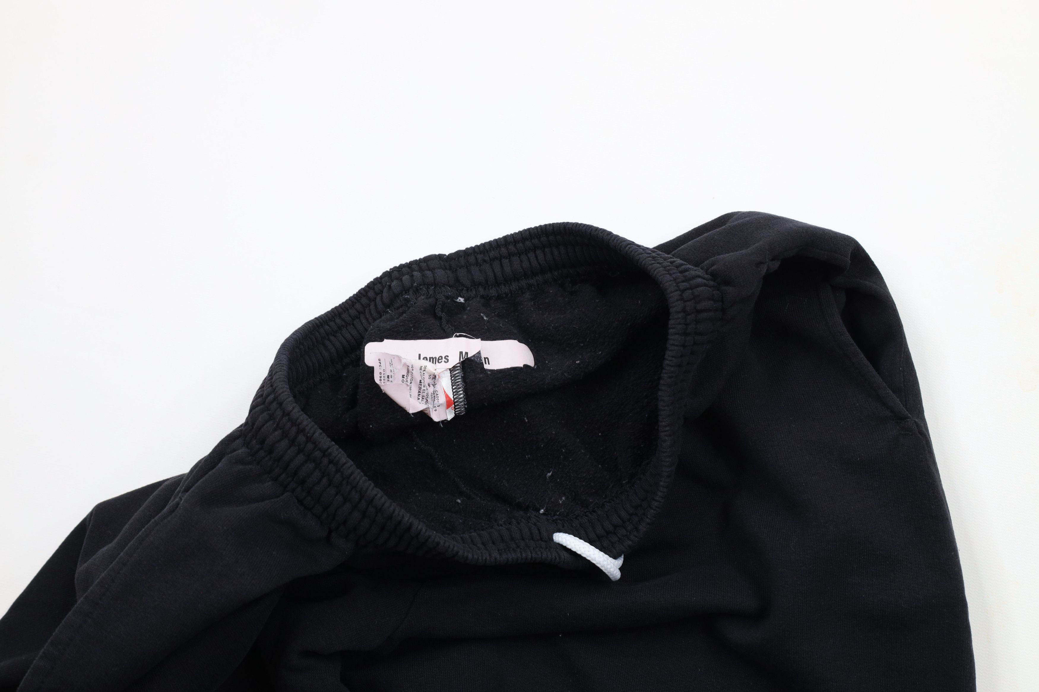 Vintage Vintage 90s Streetwear Faded Blank Wide Leg Sweatpants Black Size US 34 / EU 50 - 7 Thumbnail