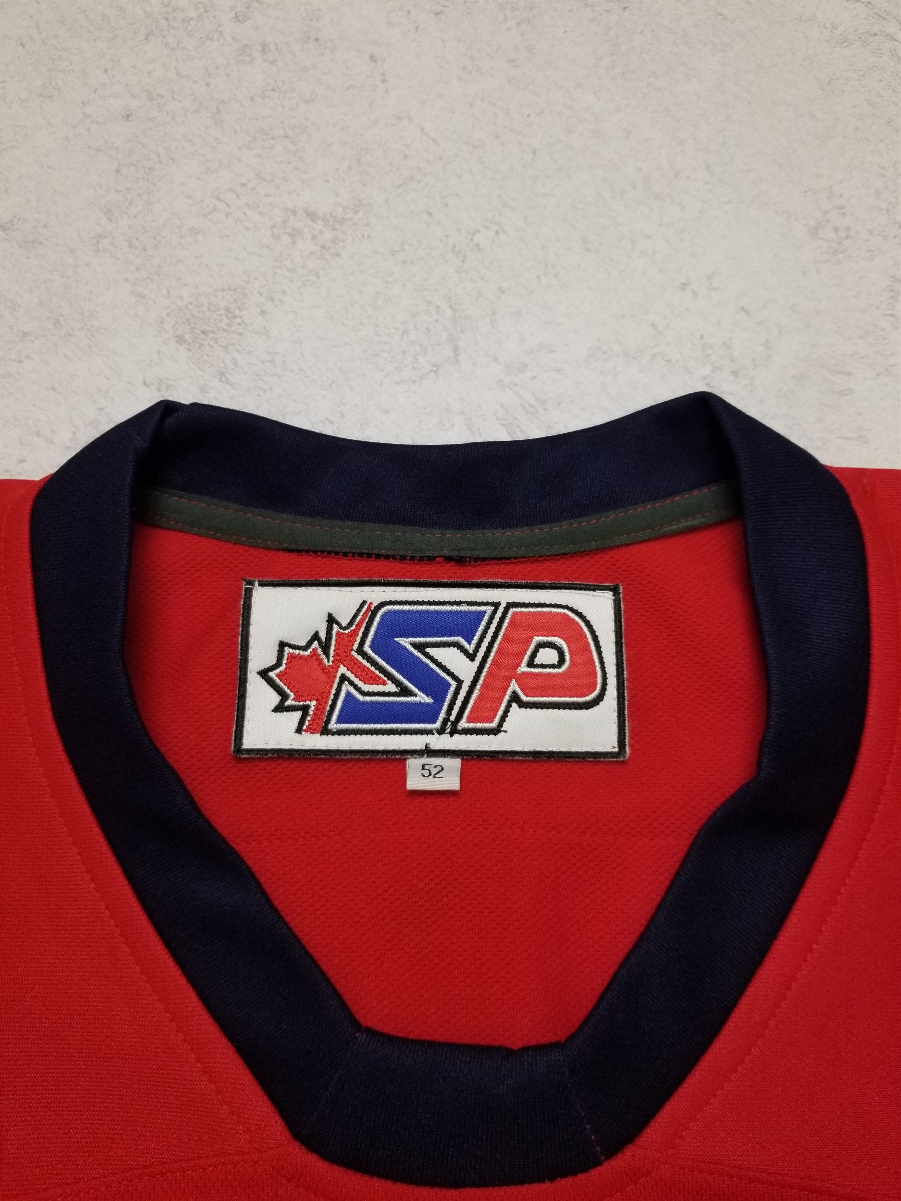 Other Ben Blood Elmira Jackals Hockey ECHL Stitched Sewn Jersey Size US L / EU 52-54 / 3 - 17 Thumbnail