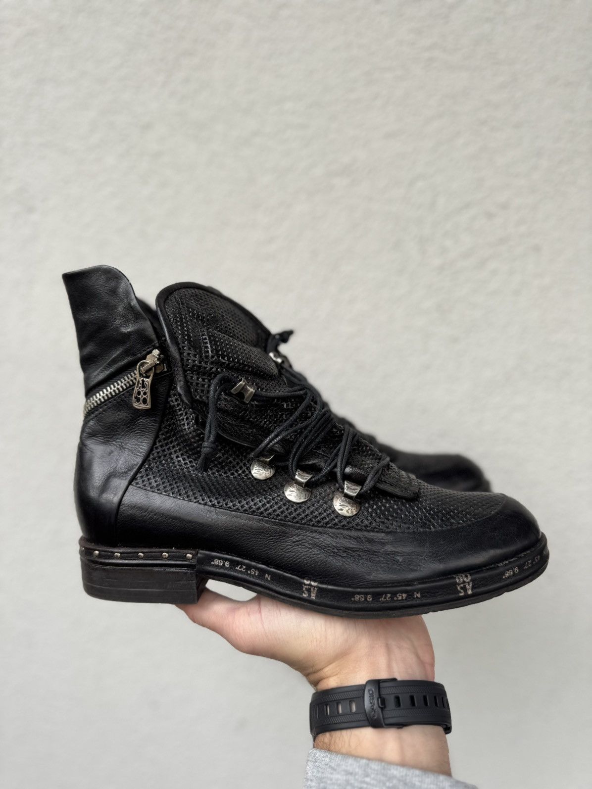 A.S.98 A.S.98 Avantgarde Punk y2k Leather boots Size 38 Size US 8 / IT 38 - 4 Thumbnail