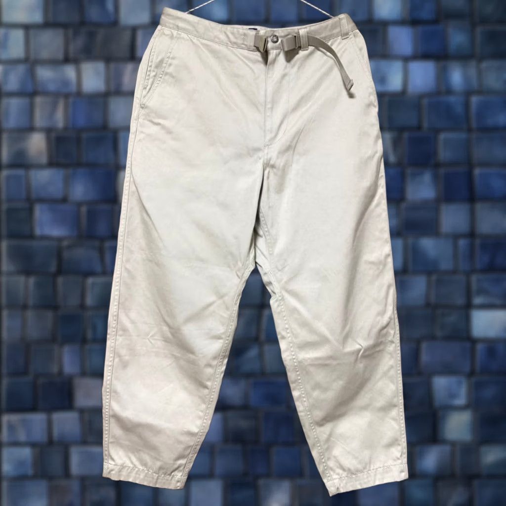 The North Face Purple Label THE NORTH FACE PURPLE LABEL Pants Stretch Twill Wide Tapered Size 30 Light Beige Men Regular Cotton Polyester NA Size US 30 / EU 46 - 1 Thumbnail