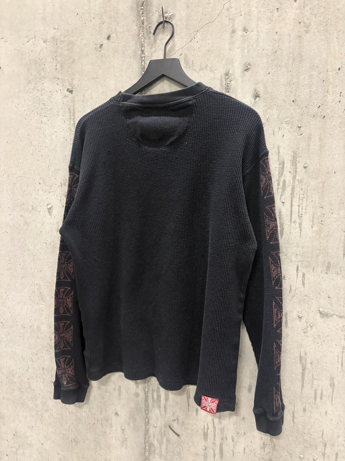 West Coast Choppers Vintage West Coast Choppers Thermal Allover Logo Faded Size US M / EU 48-50 / 2 - 4 Thumbnail