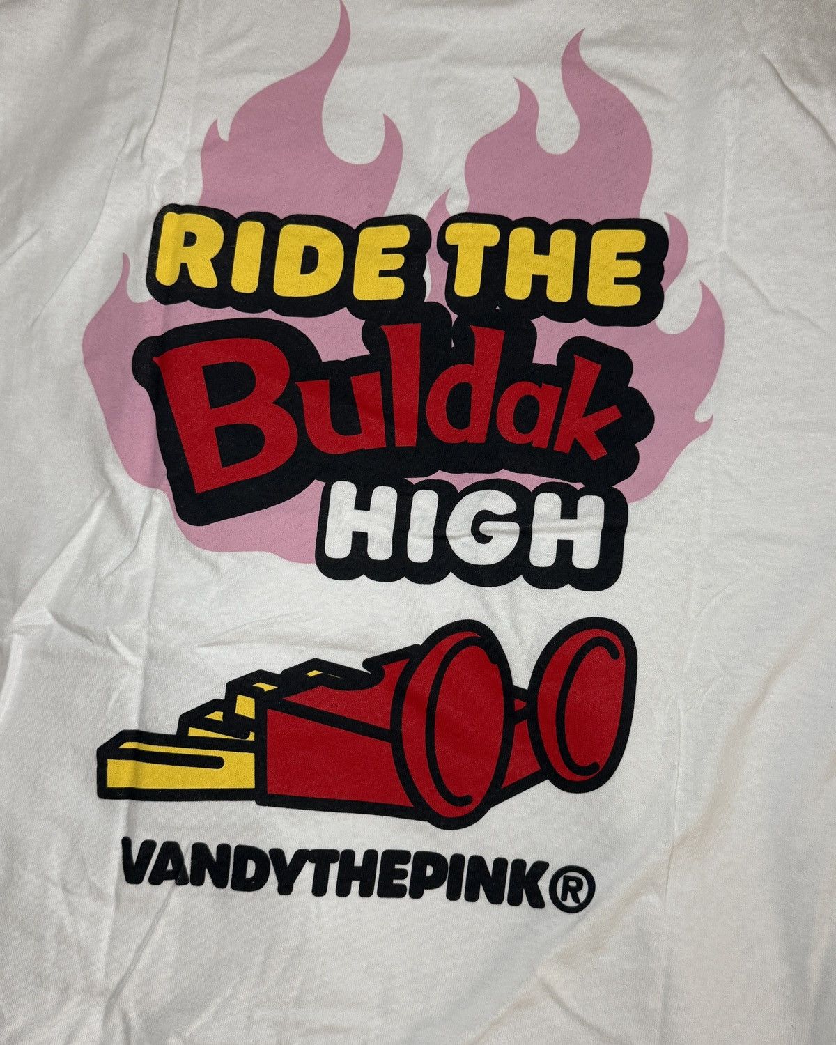 Vandy The Pink Vandy The Pink X Buldak Tee (Complex Exclusive) Size US M / EU 48-50 / 2 - 4 Thumbnail