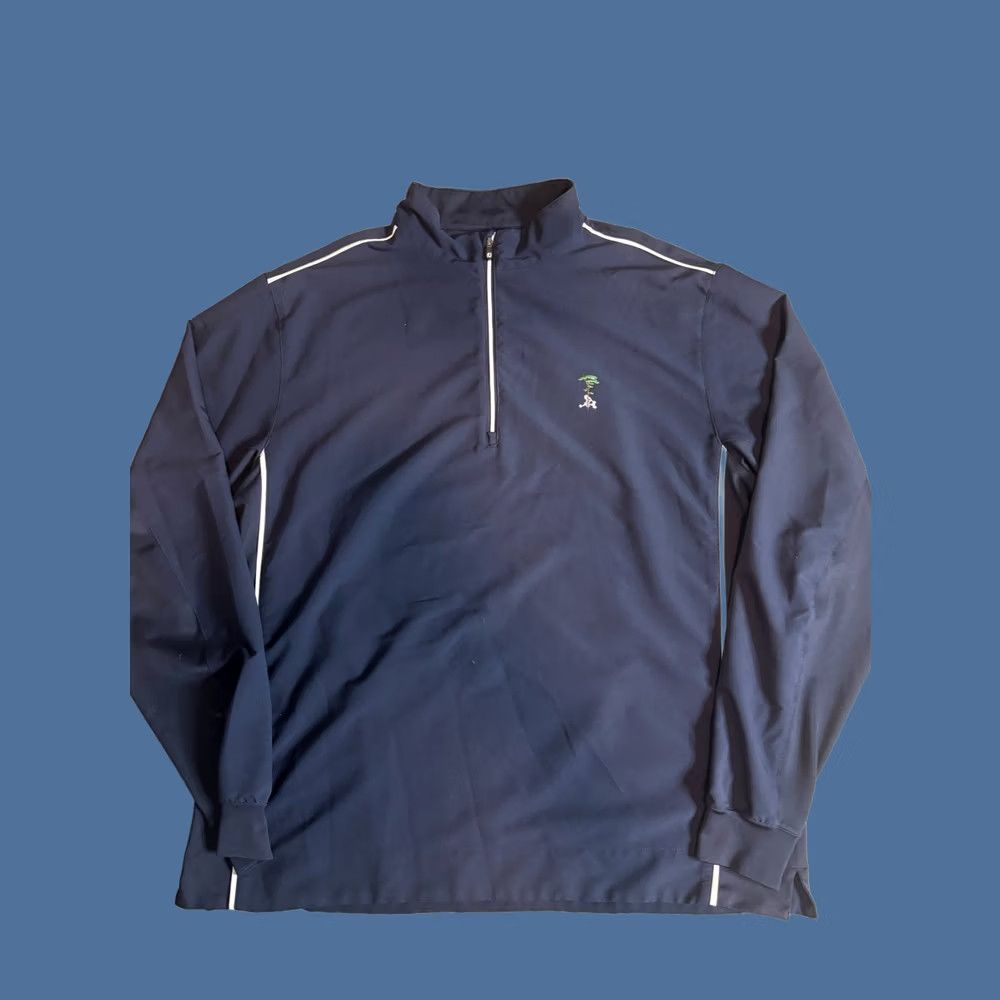 Footjoy FootJoy Jacket Mens L Blue Long Sleeve 1/2 Zip Windbreaker Golf Pullover Weather Activewear Size US L / EU 52-54 / 3 - 1 Thumbnail