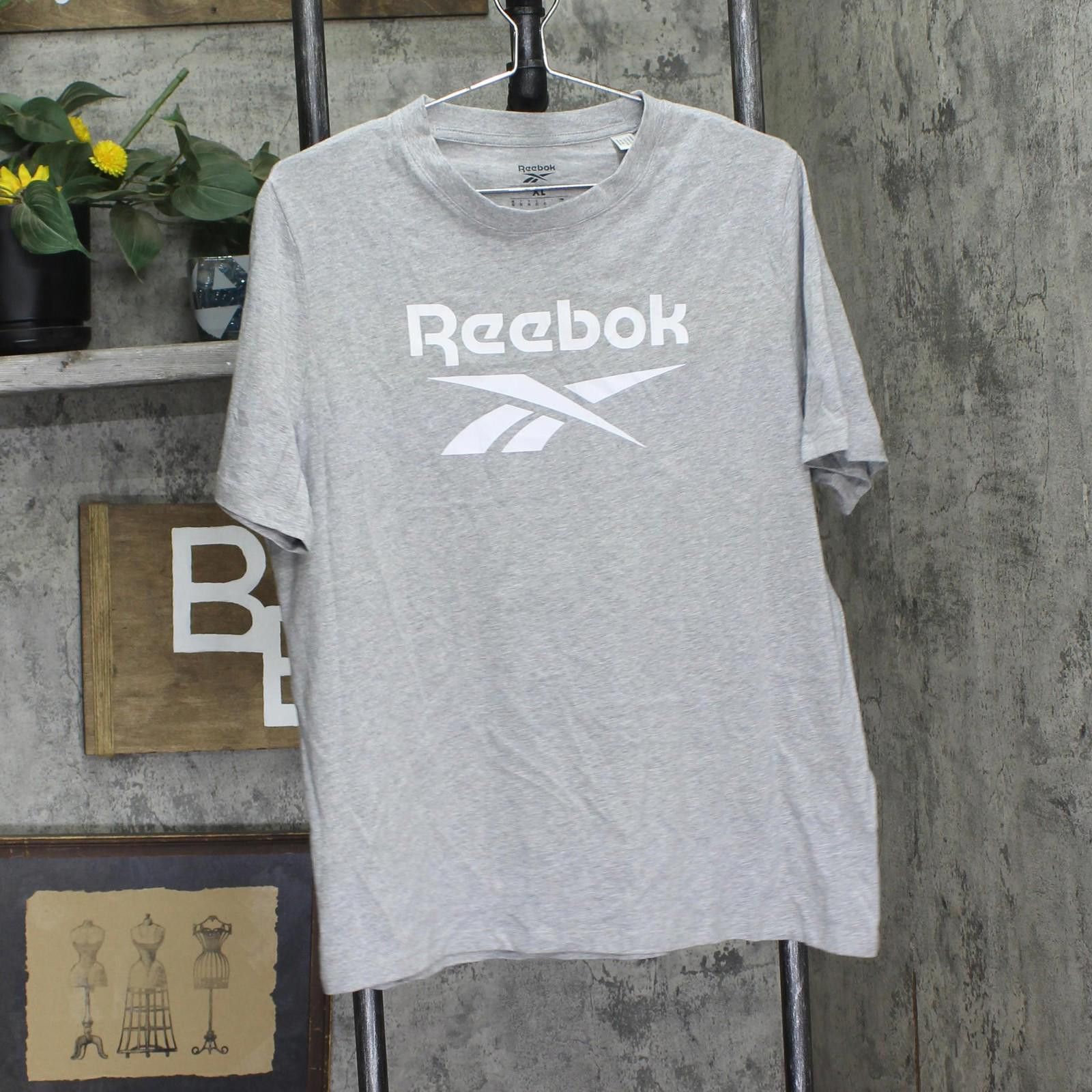 Reebok New Reebok Womens T-shirt Tee Ii7743 Medium Heather Gray Xl Size XL / US 12-14 / IT 48-50 - 1 Thumbnail
