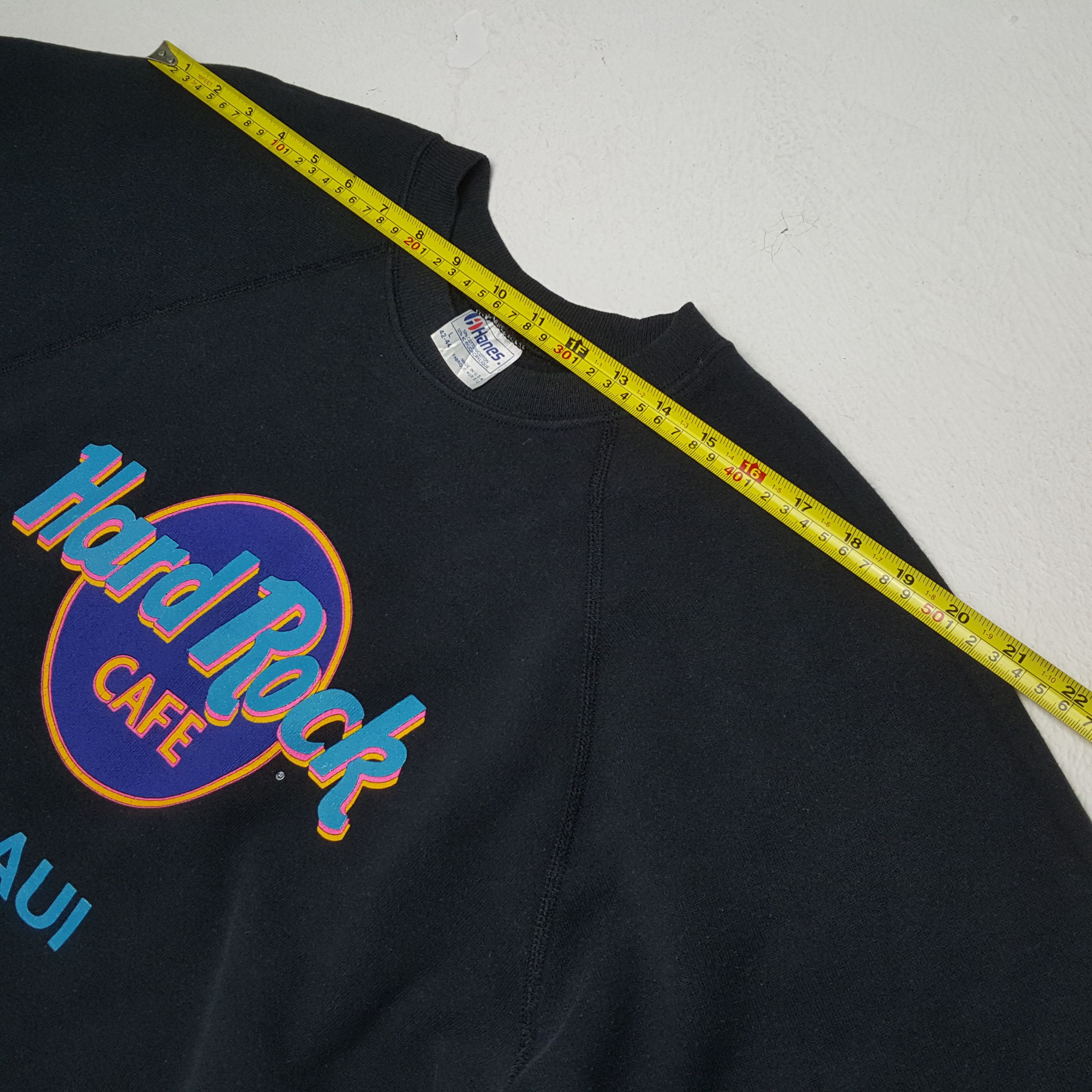 Hard Rock Cafe × Vintage Vintage 90's HARD ROCK CAFE MAUI Promotion Sweatshirts Size US S / EU 44-46 / 1 - 4 Thumbnail