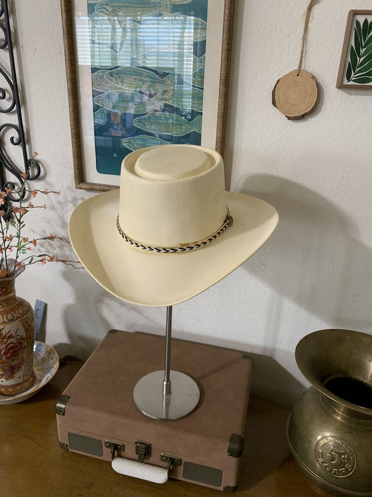 Cowboy Equipment × Summit Clothing Summit Hat Co. Cowboy hat Sz 7 1/8 57 Size ONE SIZE - 2 Thumbnail