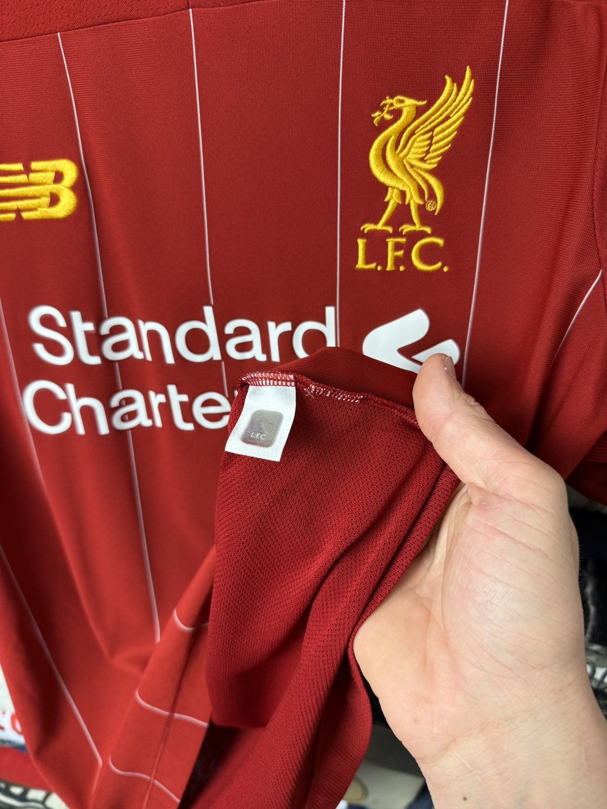 New Balance New Balance Liverpool Soccer Jersey Football Shirt Tee Size US S / EU 44-46 / 1 - 9 Thumbnail