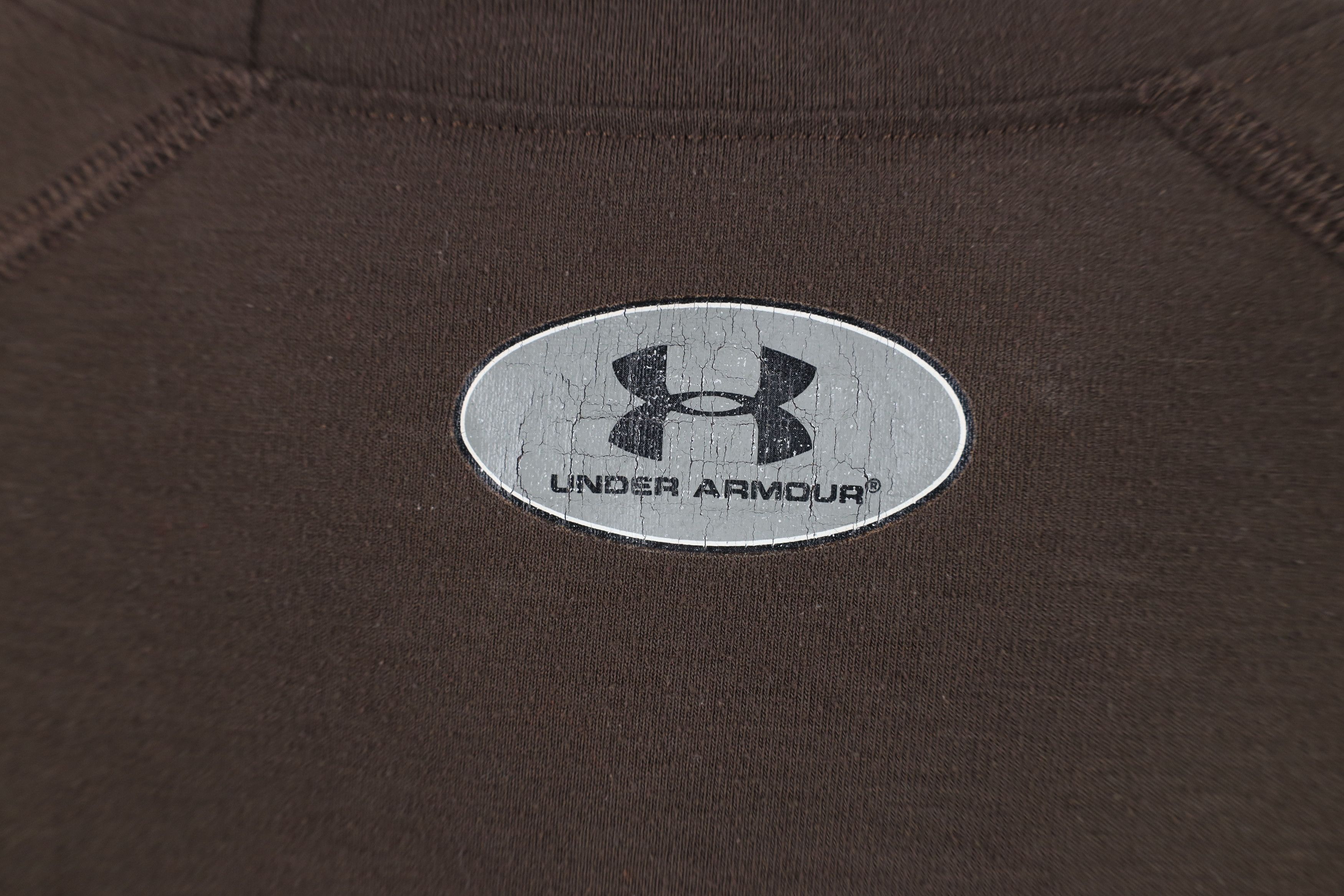 Under Armour Vintage Y2K Under Armour Tactical Long Sleeve T-Shirt Brown Size US S / EU 44-46 / 1 - 10 Thumbnail