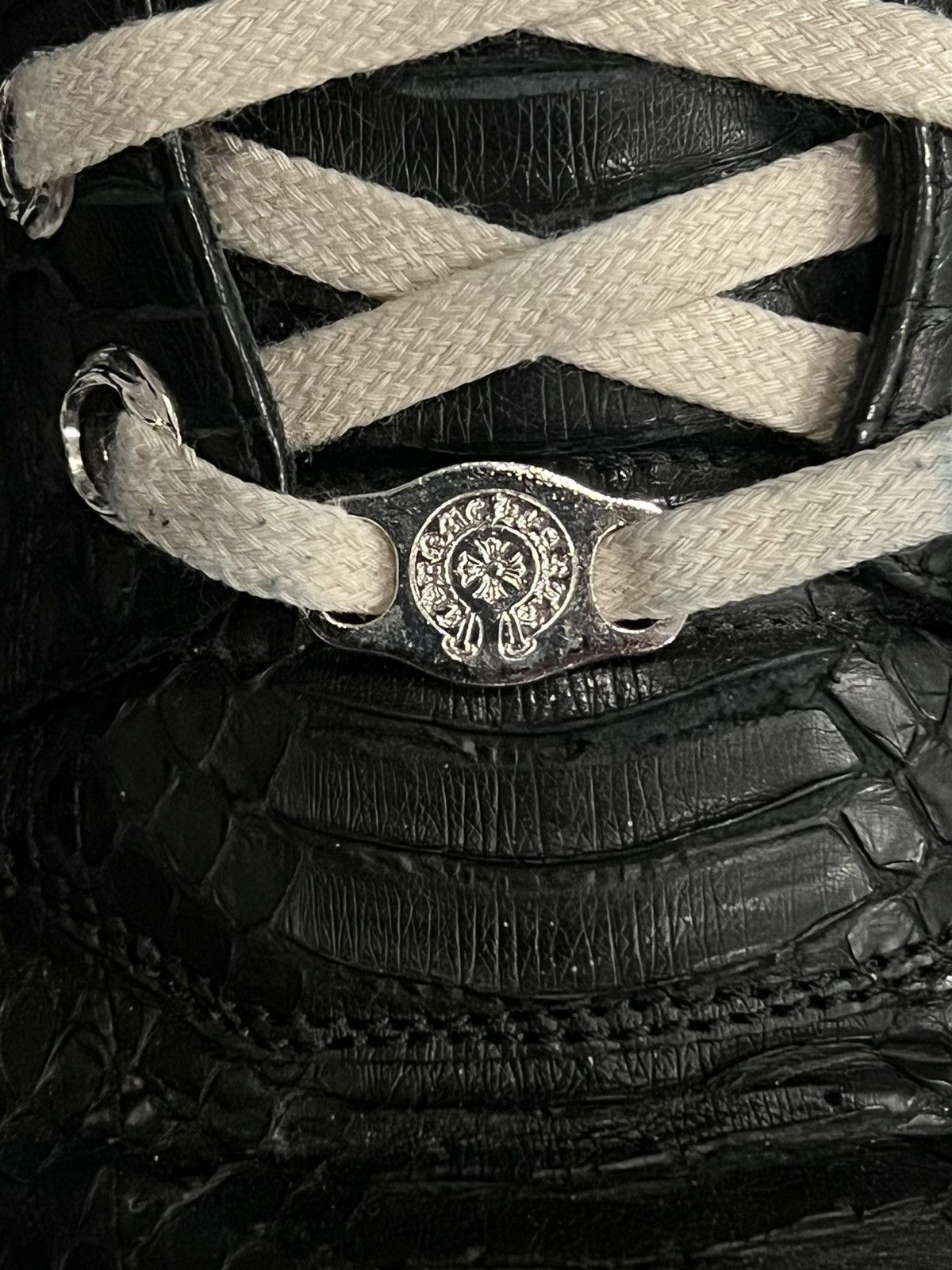 Chrome Hearts × Rick Owens Chrome Hearts Rick Owens Python Geobasket Size US 7 / EU 40 - 14 Thumbnail