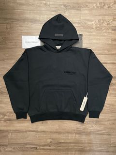 Fear of God Essentials Pullover Hoodie Sweatshirt Sycamore SS23 Size X-Large