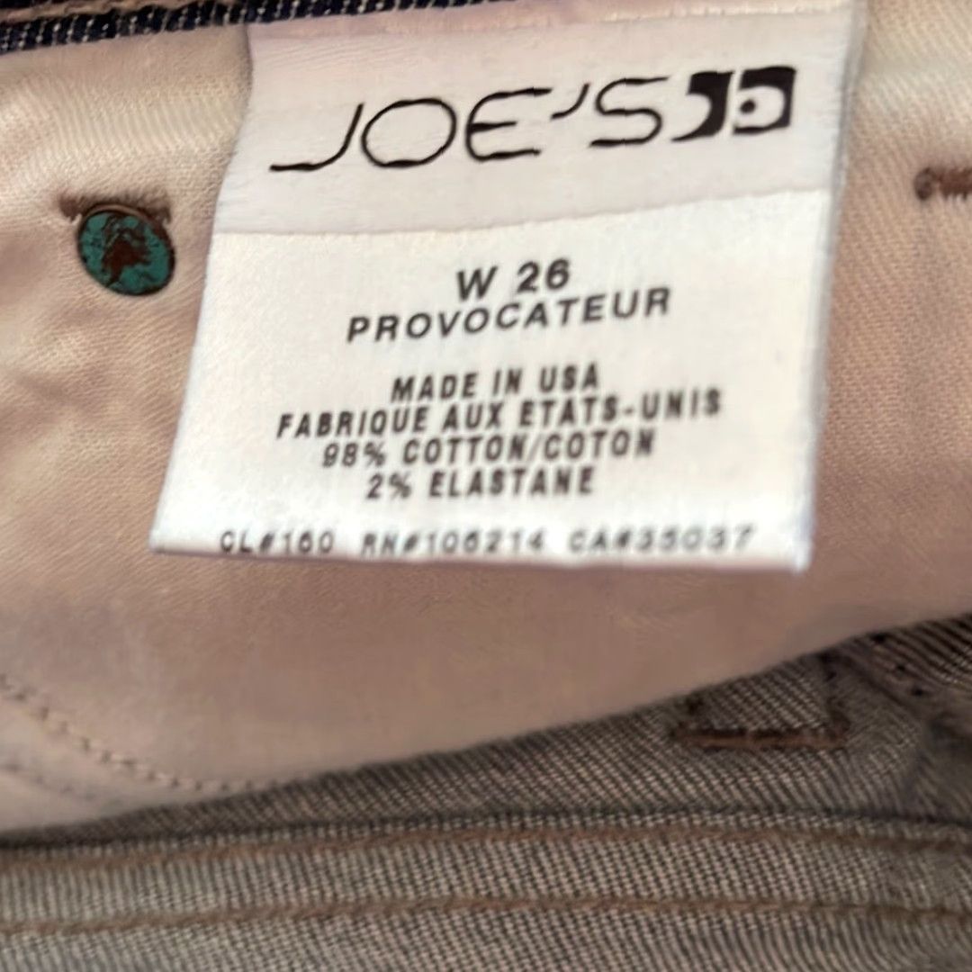 Vintage VINTAGE Joe’s Jeans Women’s Medium Wash Provocateur Jeans 26 Bootcut Blue Womens Size 26" / US 2 / IT 38 - 6 Thumbnail