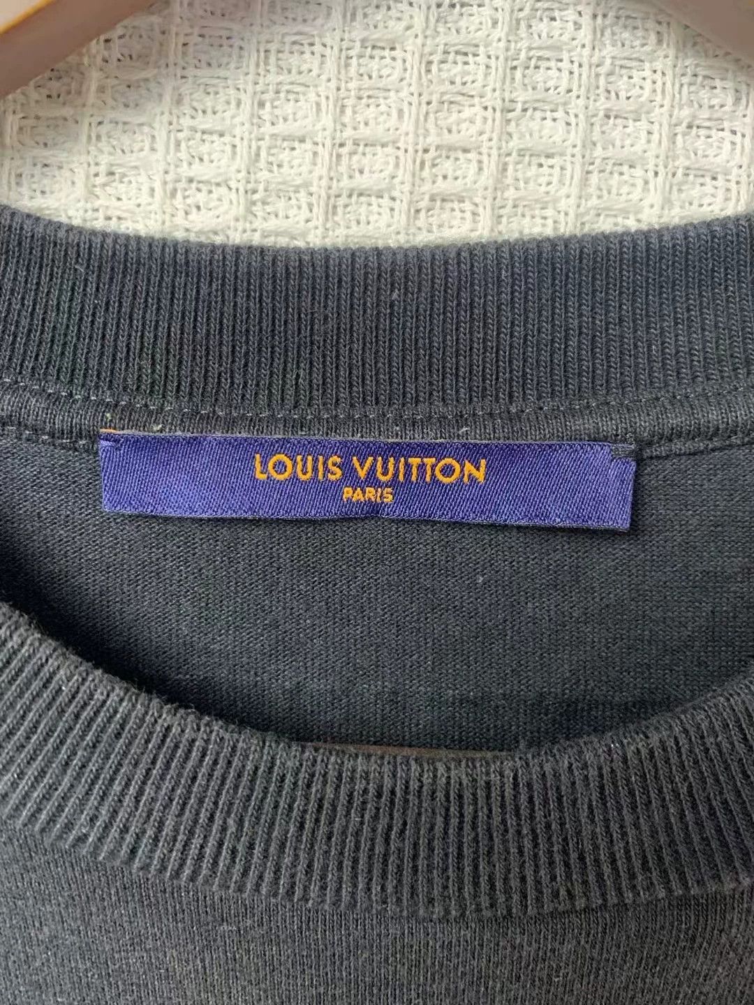 Louis Vuitton Louis Vuitton Black Woven Cut-Out Pocket SS Top XS Size US XS / EU 42 / 0 - 3 Thumbnail