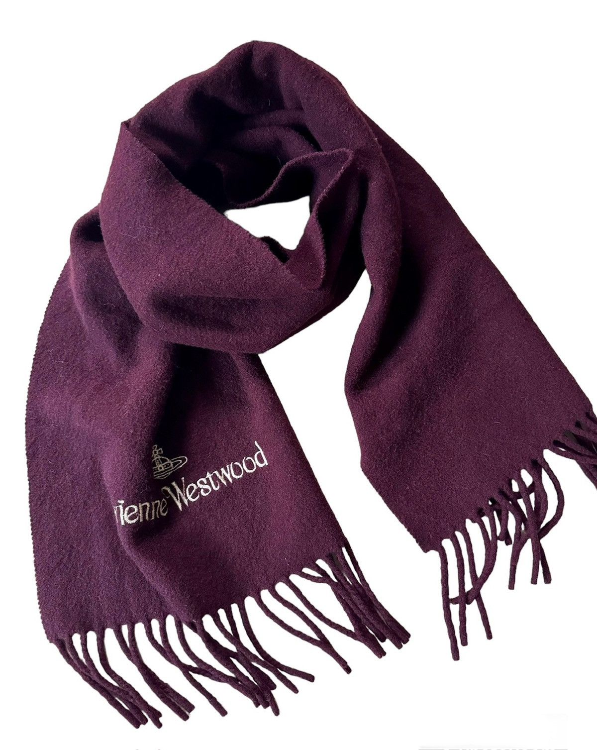 VIVIENNE WESTWOOD woven wool scarf main image 0