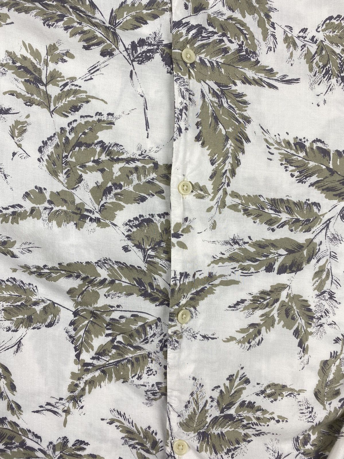 Allsaints Allsaints Long Sleeve Shirt Allover Floral Design Size L Size US L / EU 52-54 / 3 - 7 Thumbnail