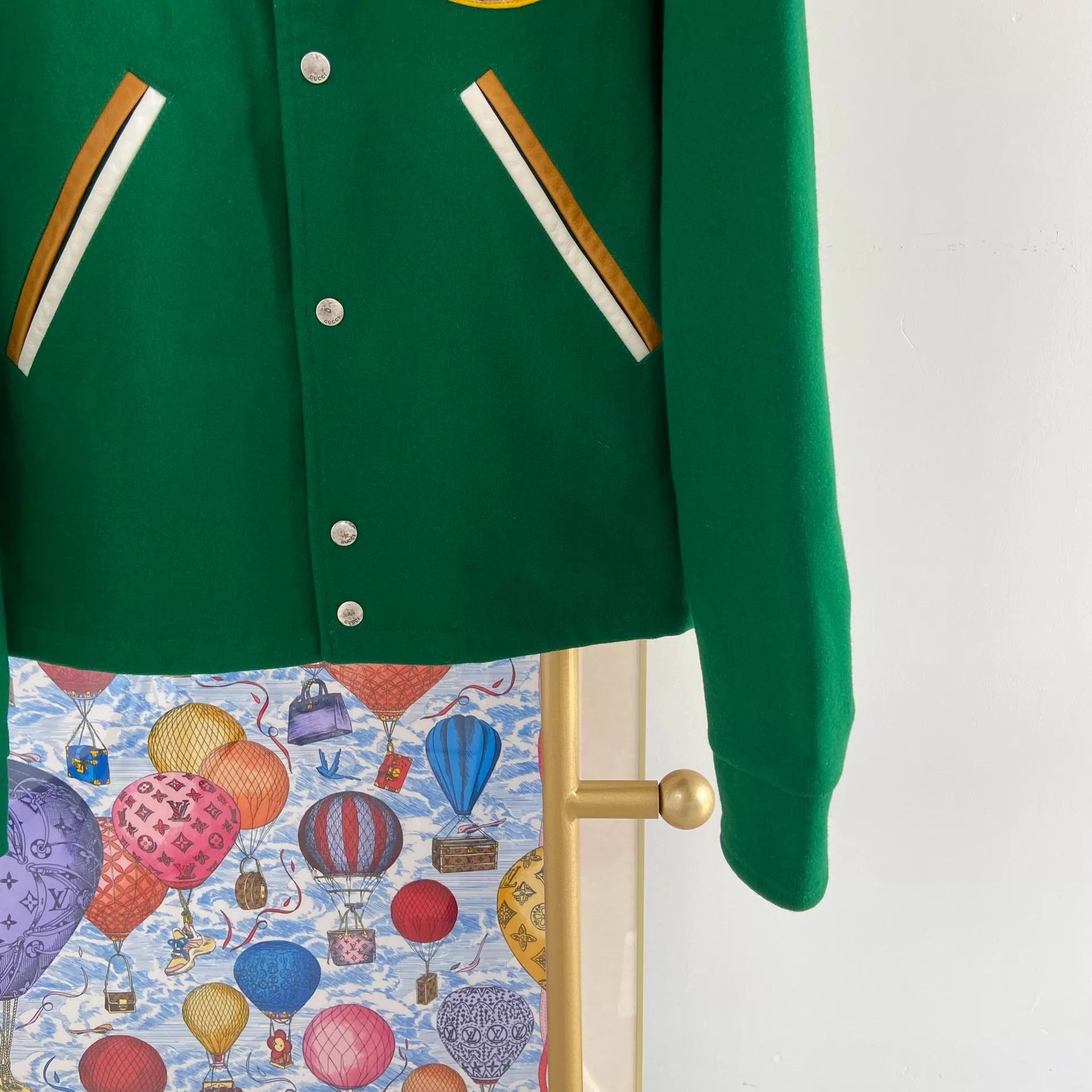 Gucci Gucci Tiger Head Green 50 Pre-Owned Jacket With Tags Size US M / EU 48-50 / 2 - 3 Thumbnail