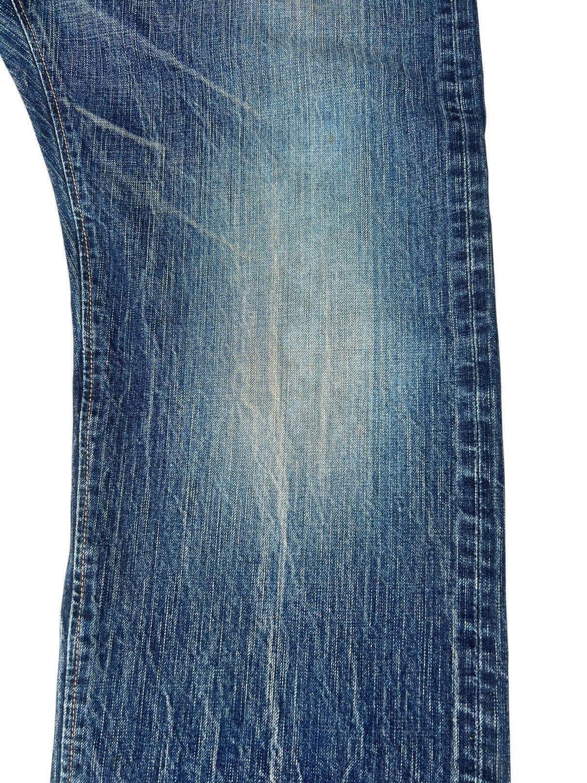 Edwin Edwin 505Z Japan Rusty Denim Dirty Mud Selvedge Jeans Size US 36 / EU 52 - 10 Thumbnail
