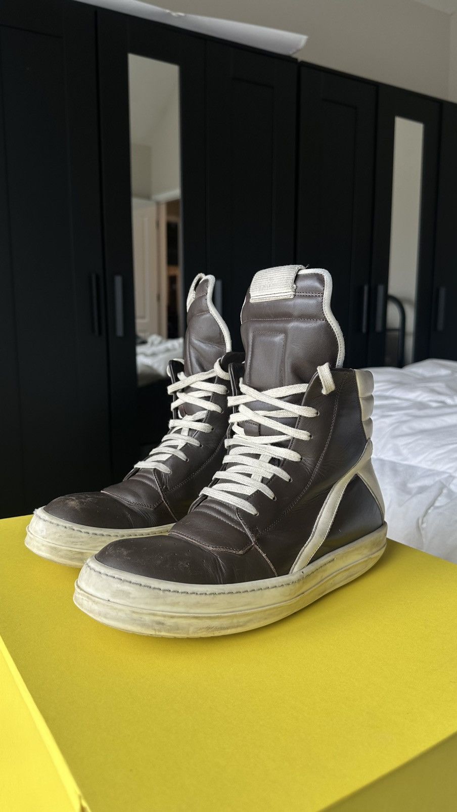 Rick Owens Rick Owens Geobasket 41 Size US 8.5 / EU 41-42 - 1 Thumbnail