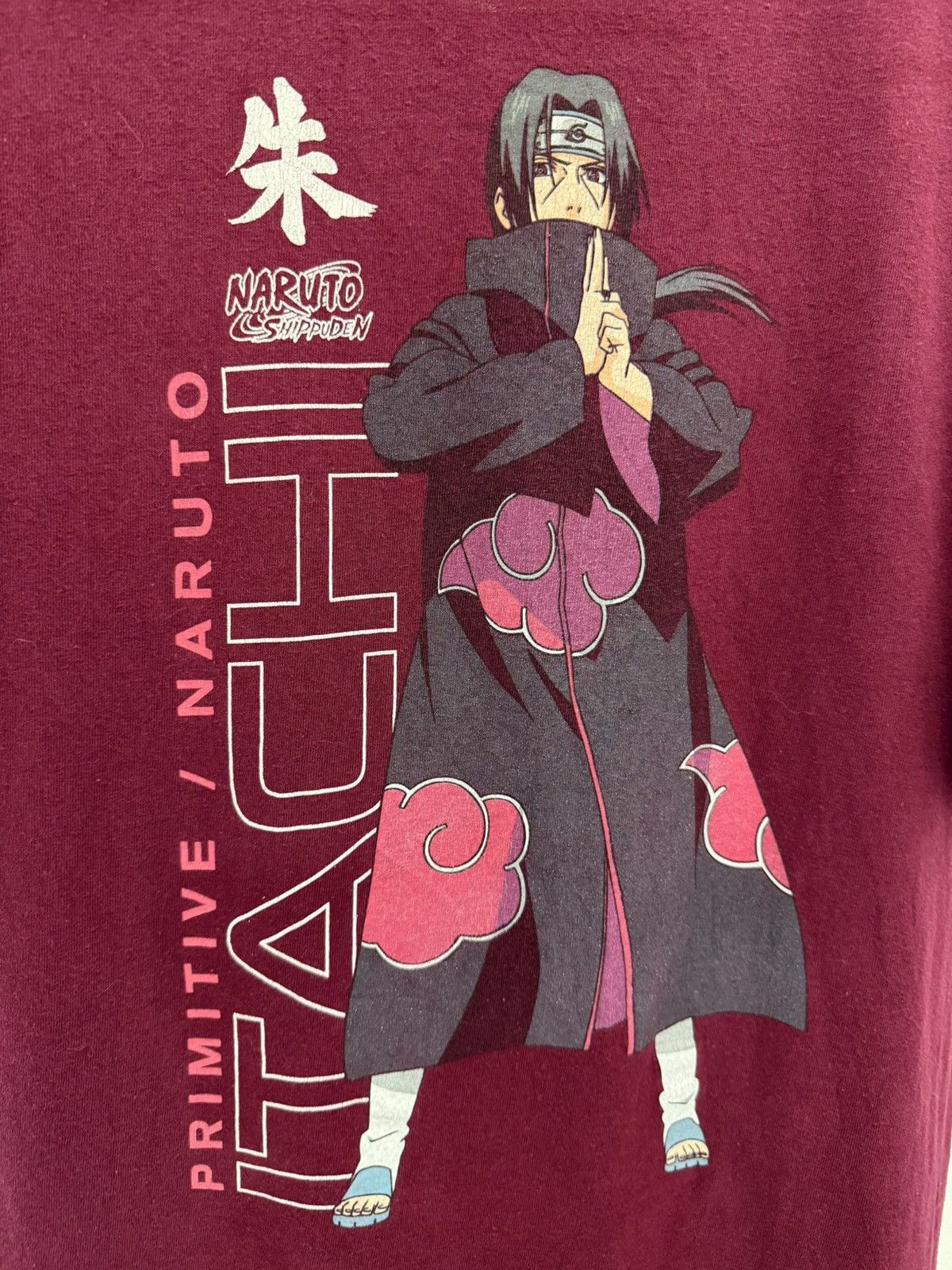 Anime Vintage Y2K Naruto Shippuden “Itachi Uchiha” x Primitive “L” Size US L / EU 52-54 / 3 - 2 Thumbnail