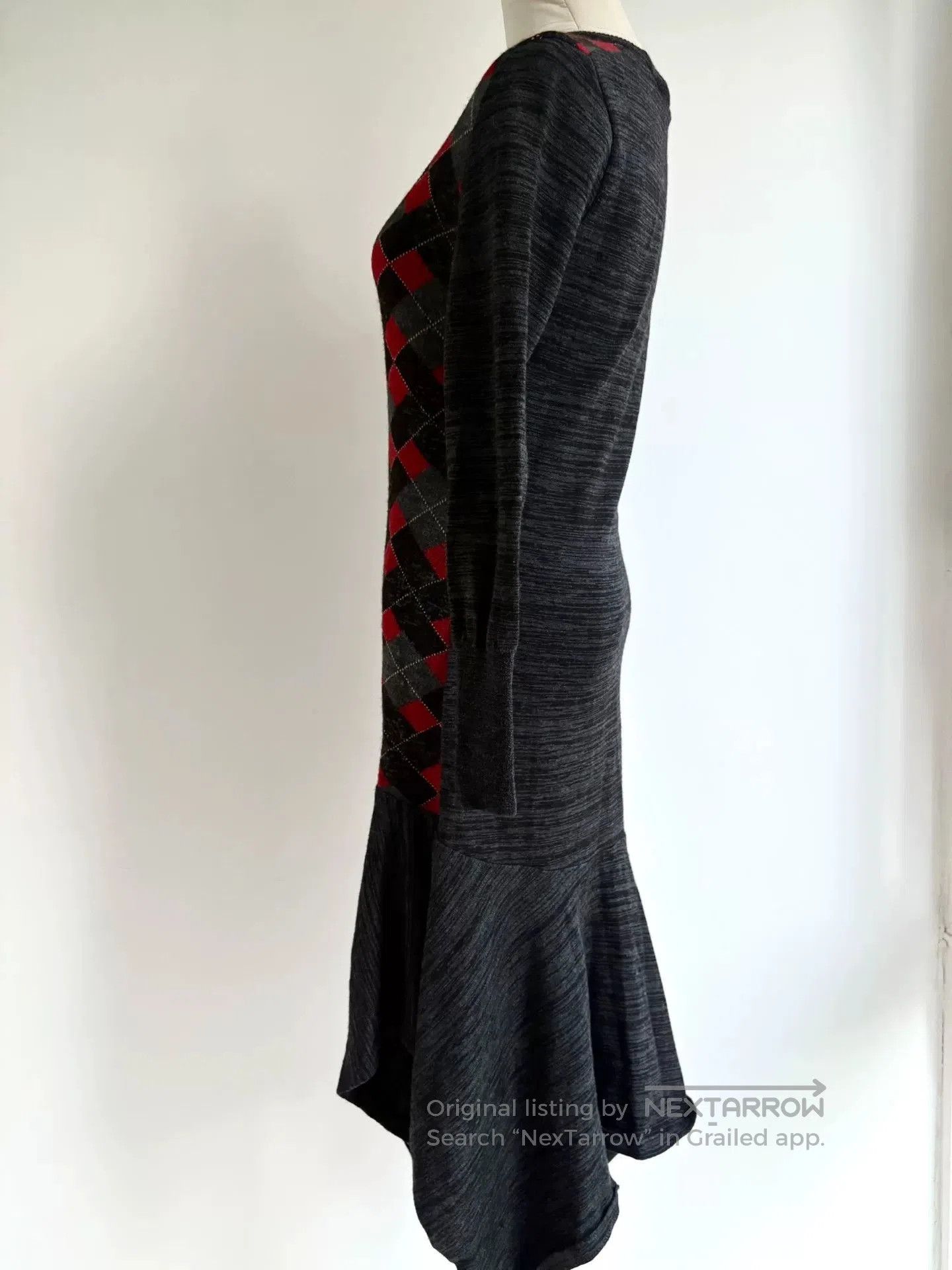 Vivienne Westwood Vivienne Westwood Vintage Gray Knit Dress. Size M / US 6-8 / IT 42-44 - 4 Thumbnail