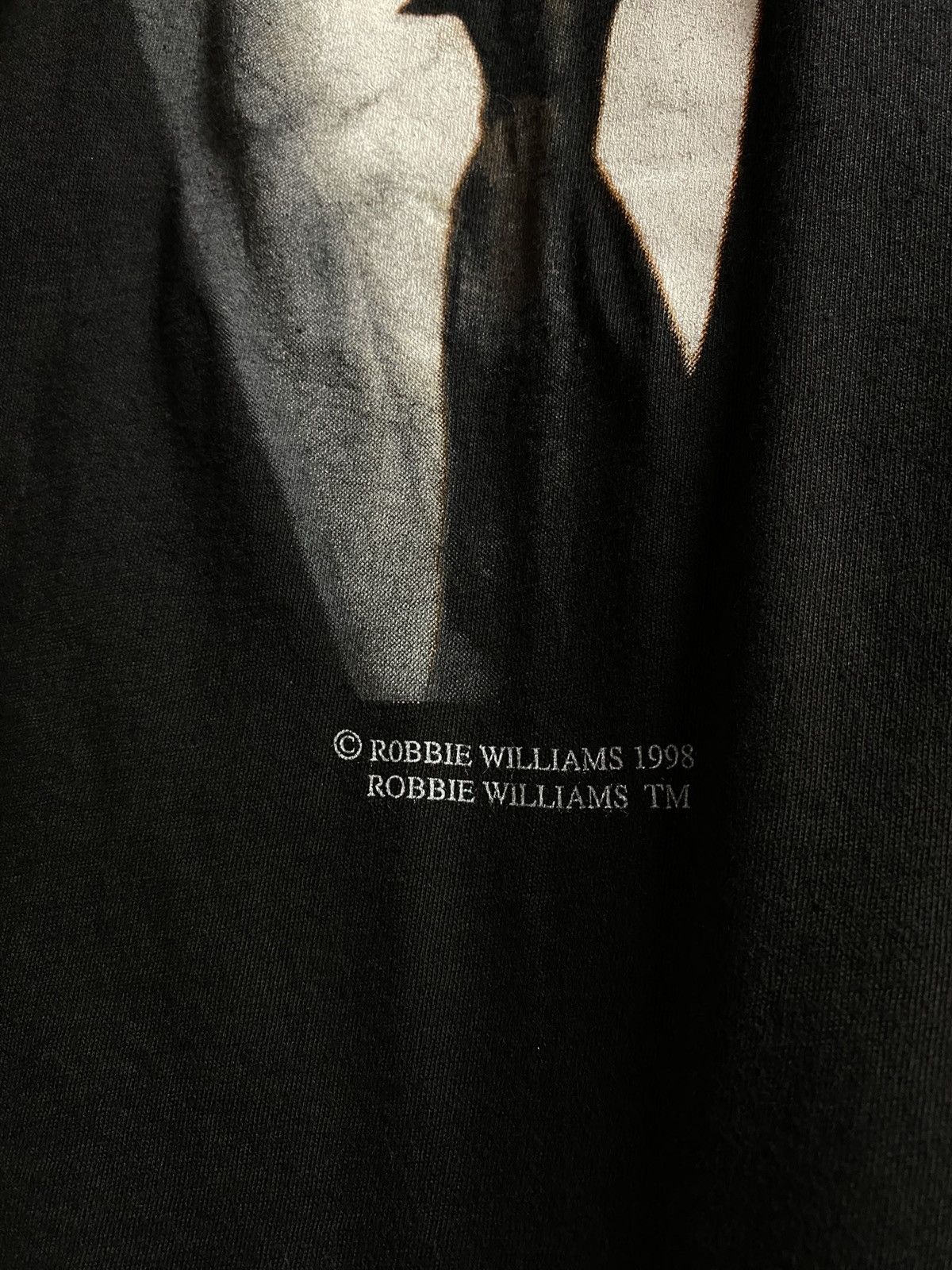 Band Tees Vintage 1998 Robbie Williams Tour T-Shirt Adult Size Large Size US L / EU 52-54 / 3 - 2 Thumbnail