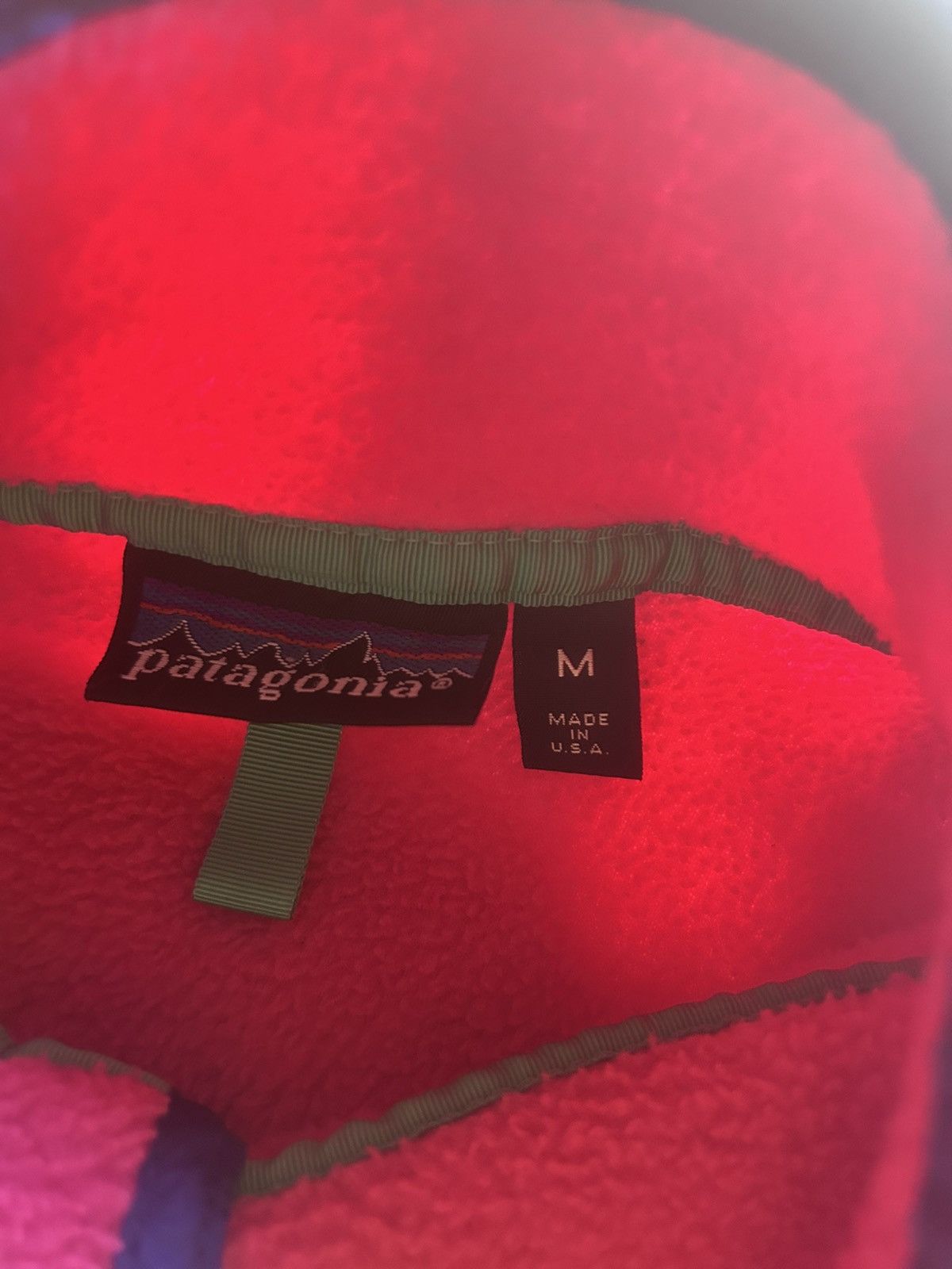 Patagonia Patagonia 1990 vintage synchilla snap t fleece medium pink Size US M / EU 48-50 / 2 - 6 Thumbnail