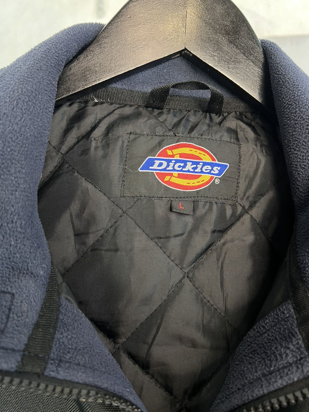 Vintage Vintage Dickies Fleece Jacket Size M - L Size US L / EU 52-54 / 3 - 6 Thumbnail