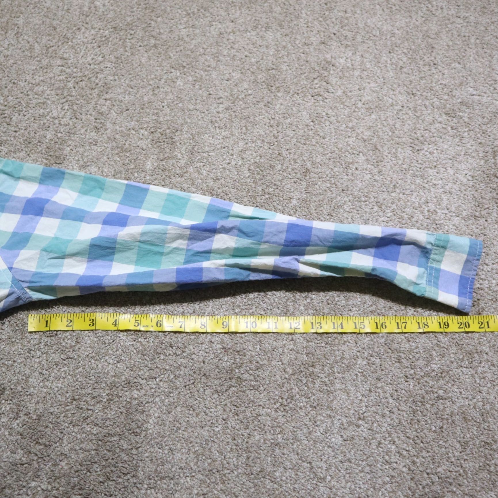 H&M H&M Shirt Plaid Button-Up Long Sleeve Adult M Multicolor Cotton Size US M / EU 48-50 / 2 - 7 Thumbnail