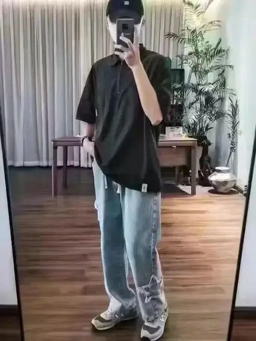 Japanese Brand × Jean Vintage Star Embroidered Jeans Retro Washed Pants Size US 32 / EU 48 - 4 Thumbnail