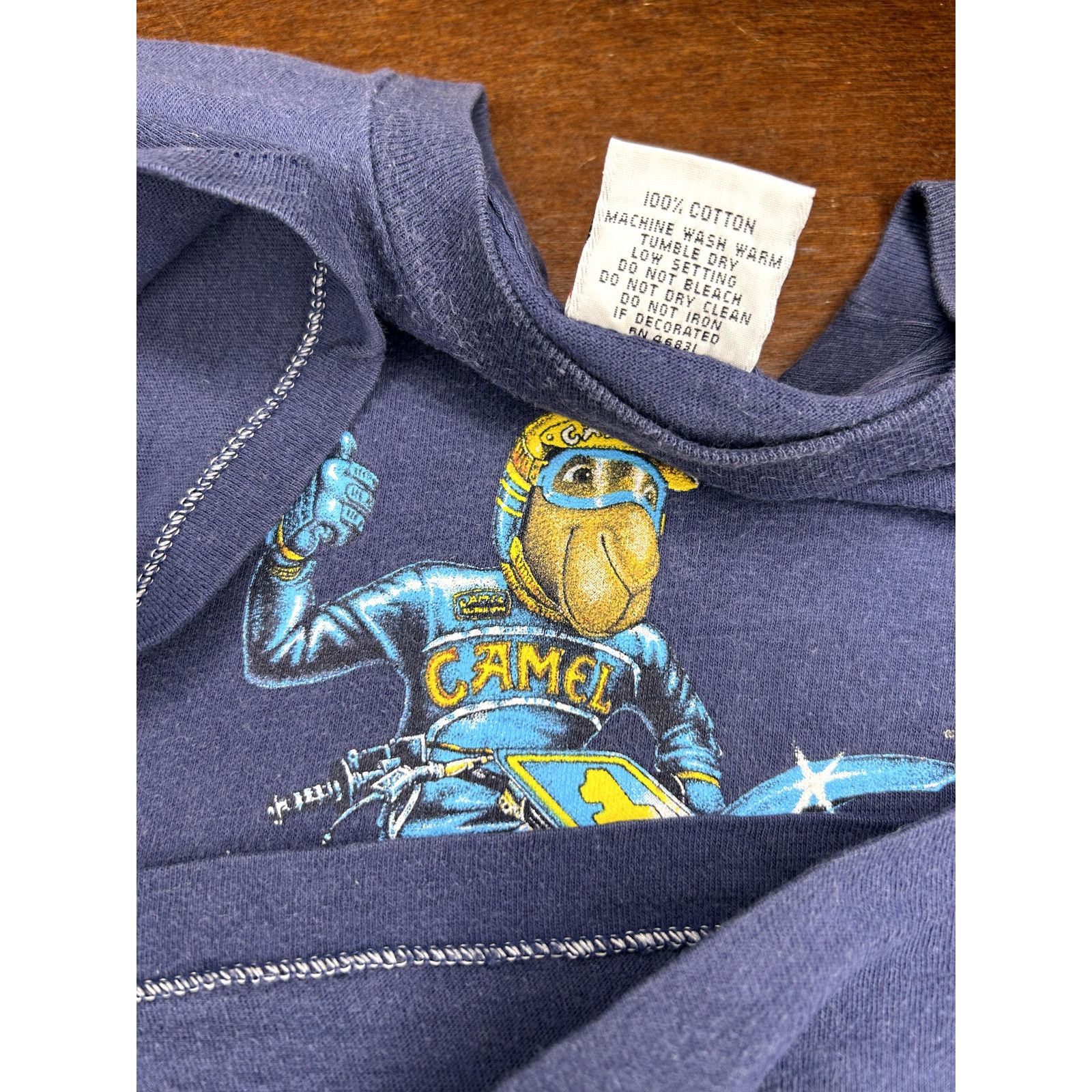 Camel VTG 1989 Camel Supercross Motocross Short Sleeve Shirt Rare Size US M / EU 48-50 / 2 - 4 Thumbnail