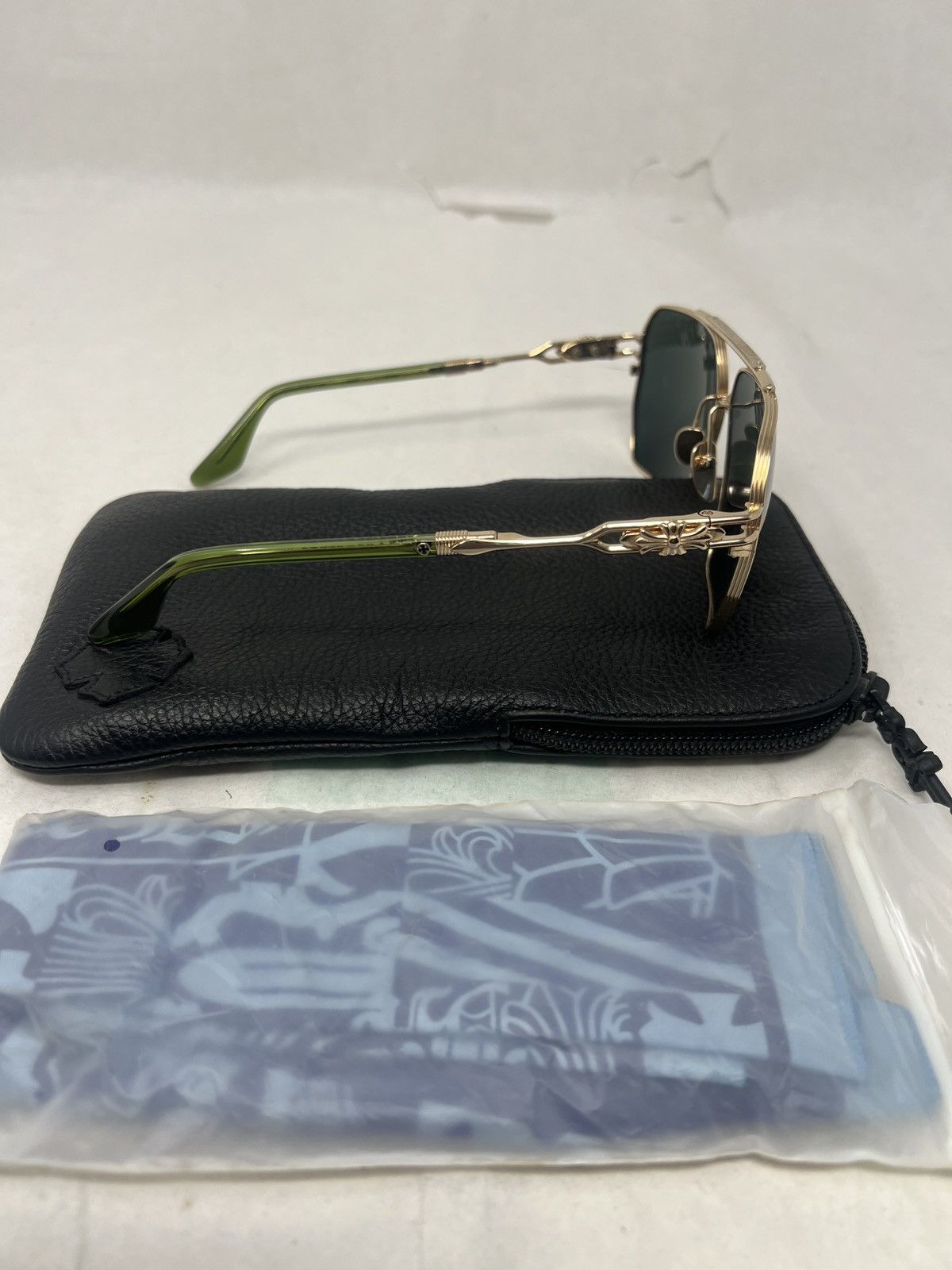 Chrome Hearts Chrome Hearts Ripping Green Gold Size ONE SIZE - 4 Thumbnail