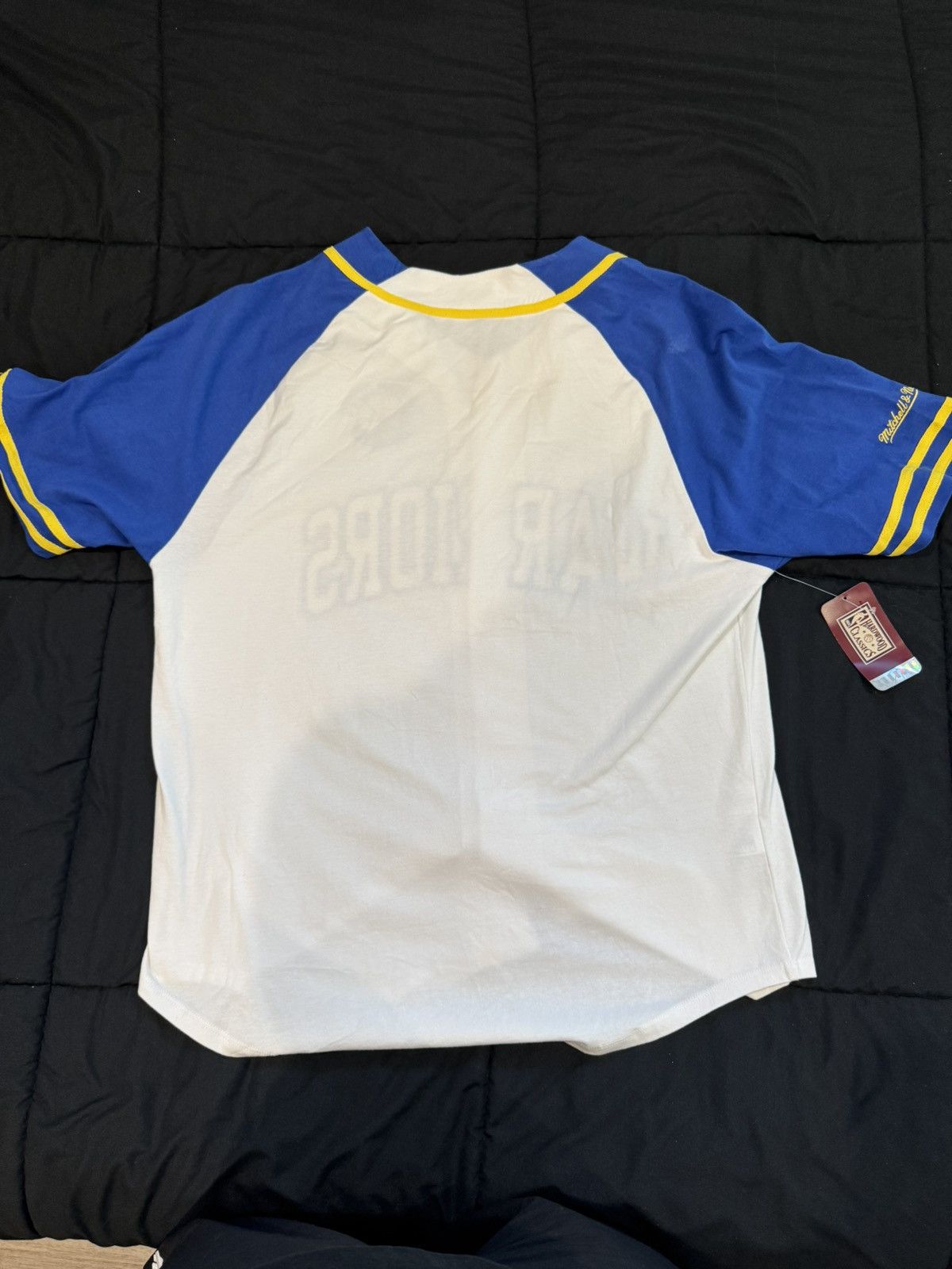 Mitchell & Ness Mitchell & Ness Golden State Warriors Baseball Jersey Size L Size US L / EU 52-54 / 3 - 2 Thumbnail