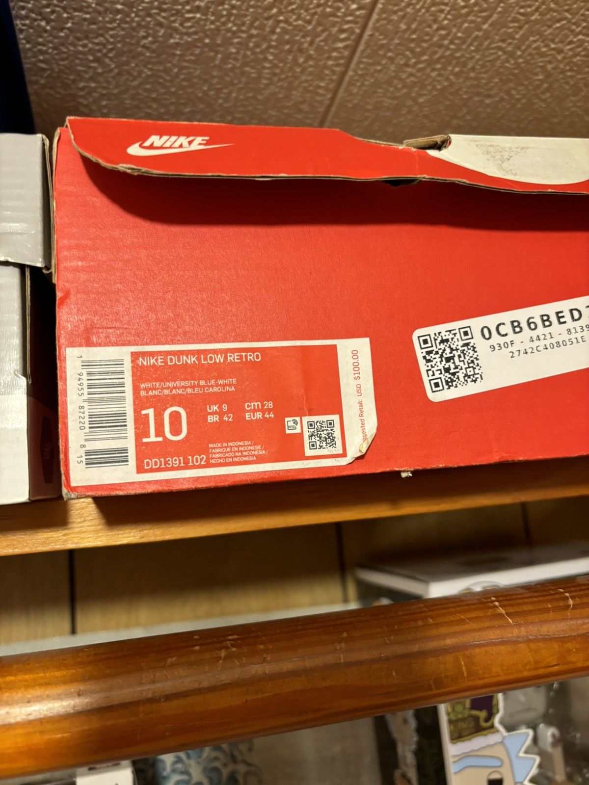 Nike Nike Dunk Low UNC Size 10 Brand new Size US 10 / EU 43 - 6 Thumbnail