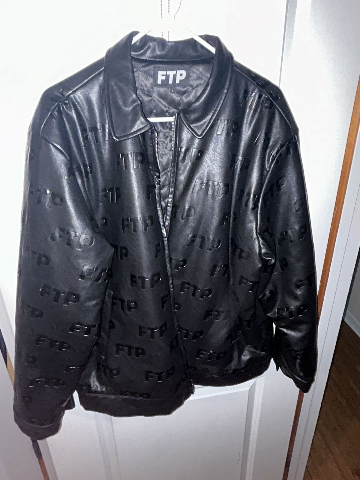 Men's Fuck The Population Leather Jackets | Grailed