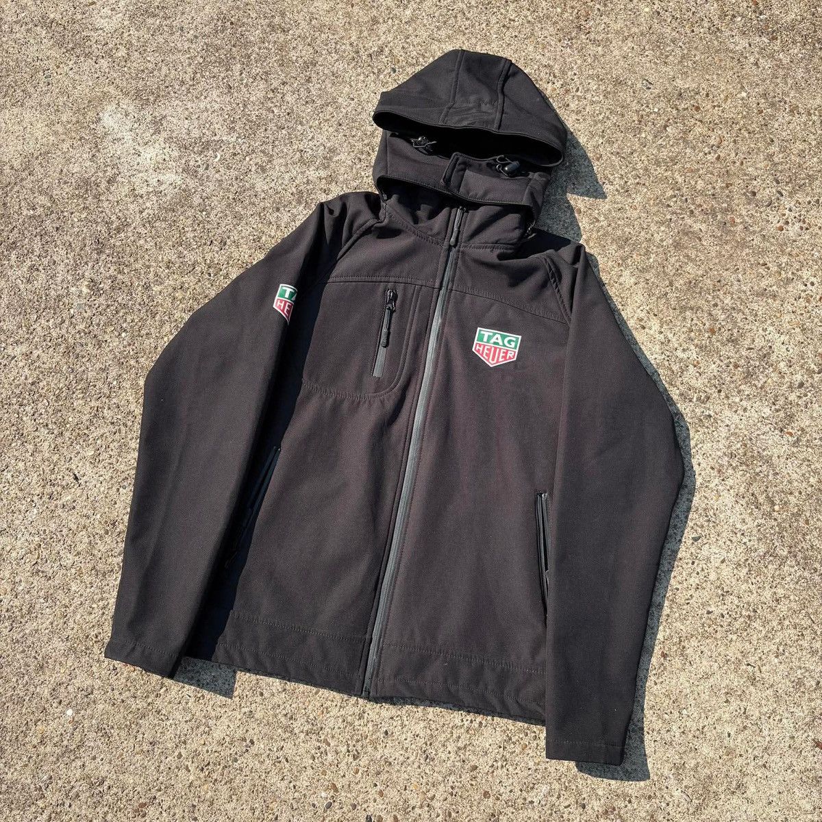 Tag Heuer TAG Heuer Softshell Jacket Black Logo Size US M / EU 48-50 / 2 - 10 Thumbnail