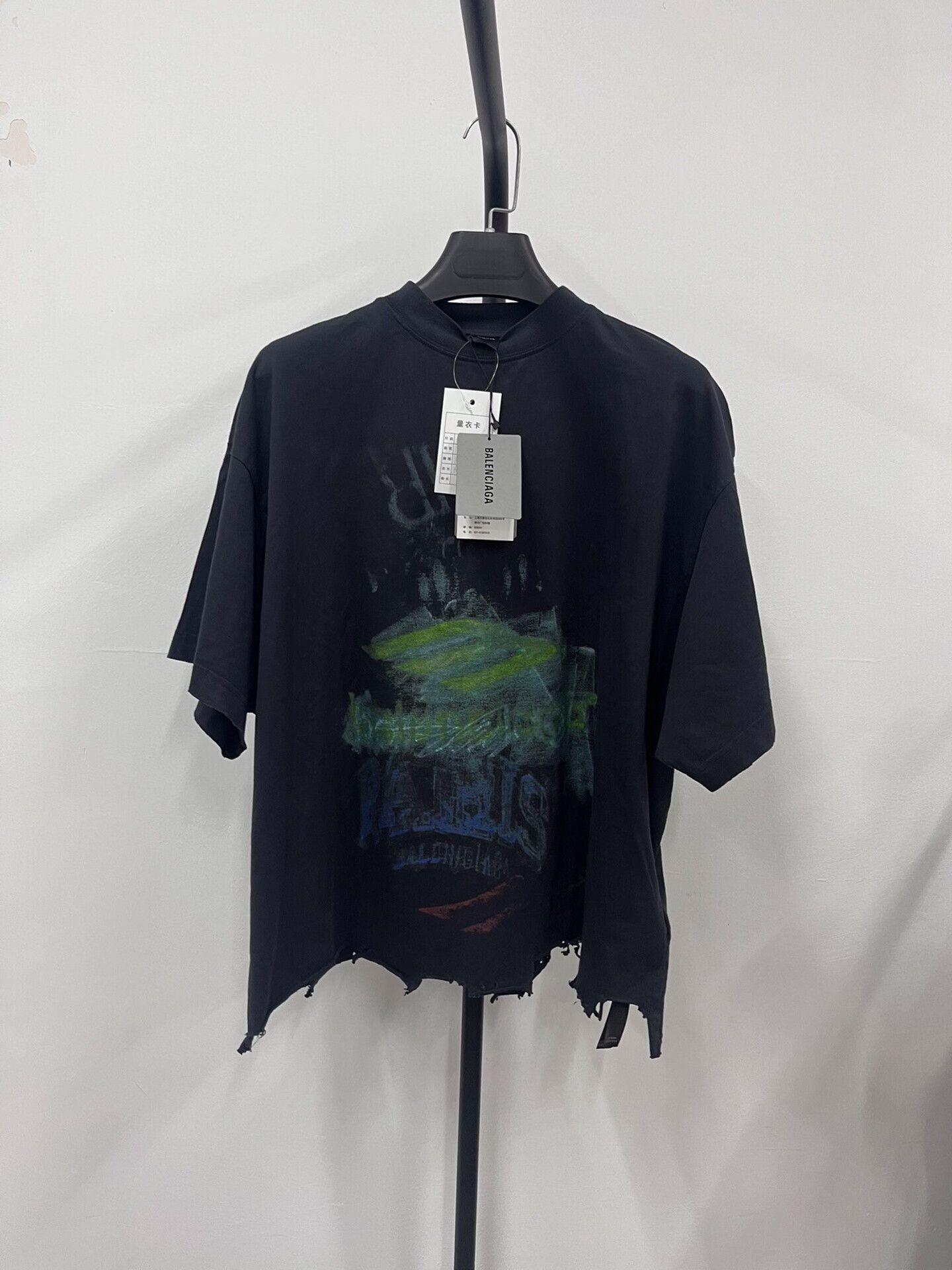 Balenciaga balenciaga ss25 faded graphic t-shirt Size US M / EU 48-50 / 2 - 1 Thumbnail