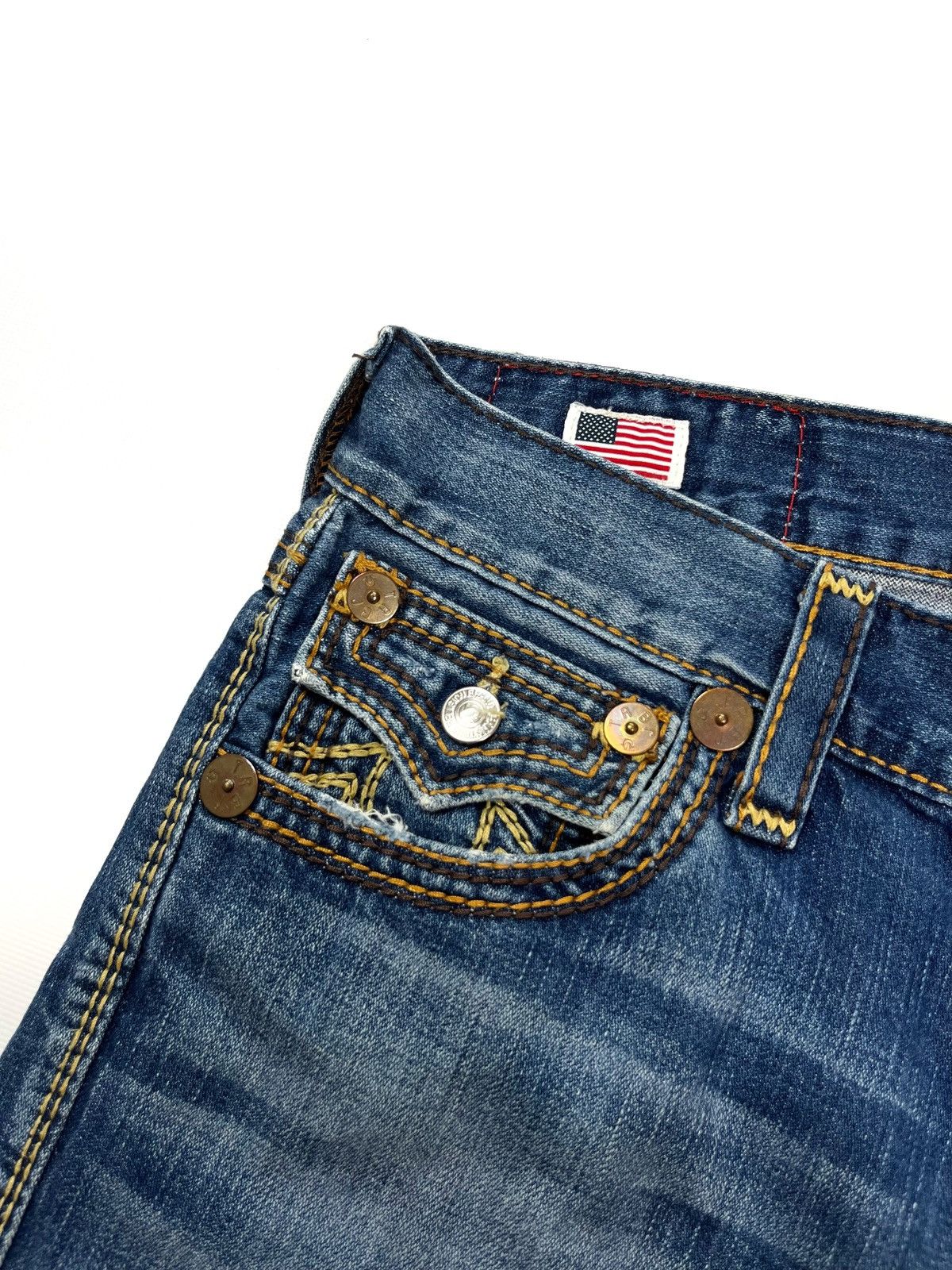 True Religion True Religion Ricky Big QT Jeans Denim Made in USA Size 30 Size US 30 / EU 46 - 10 Thumbnail