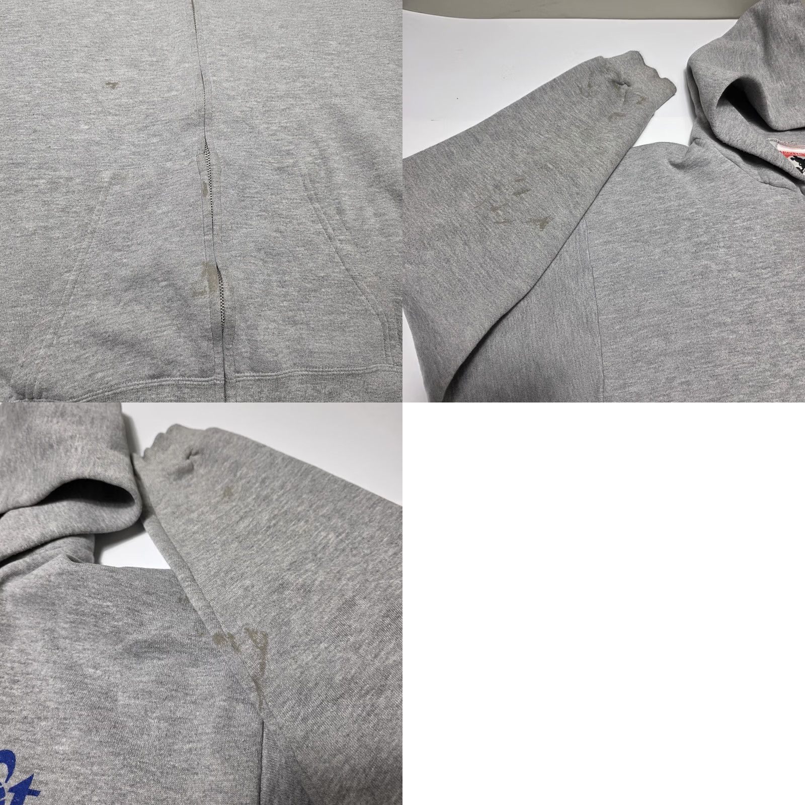 Disney VINTAGE Disney Epcot Mickey Mouse Full Zip Hoodie Men L USA Distressed 90s Hoodie Mens Large Gray Pockets 90s Retro Canvas Cotton Baggy Crew Neck Size US L / EU 52-54 / 3 - 8 Thumbnail