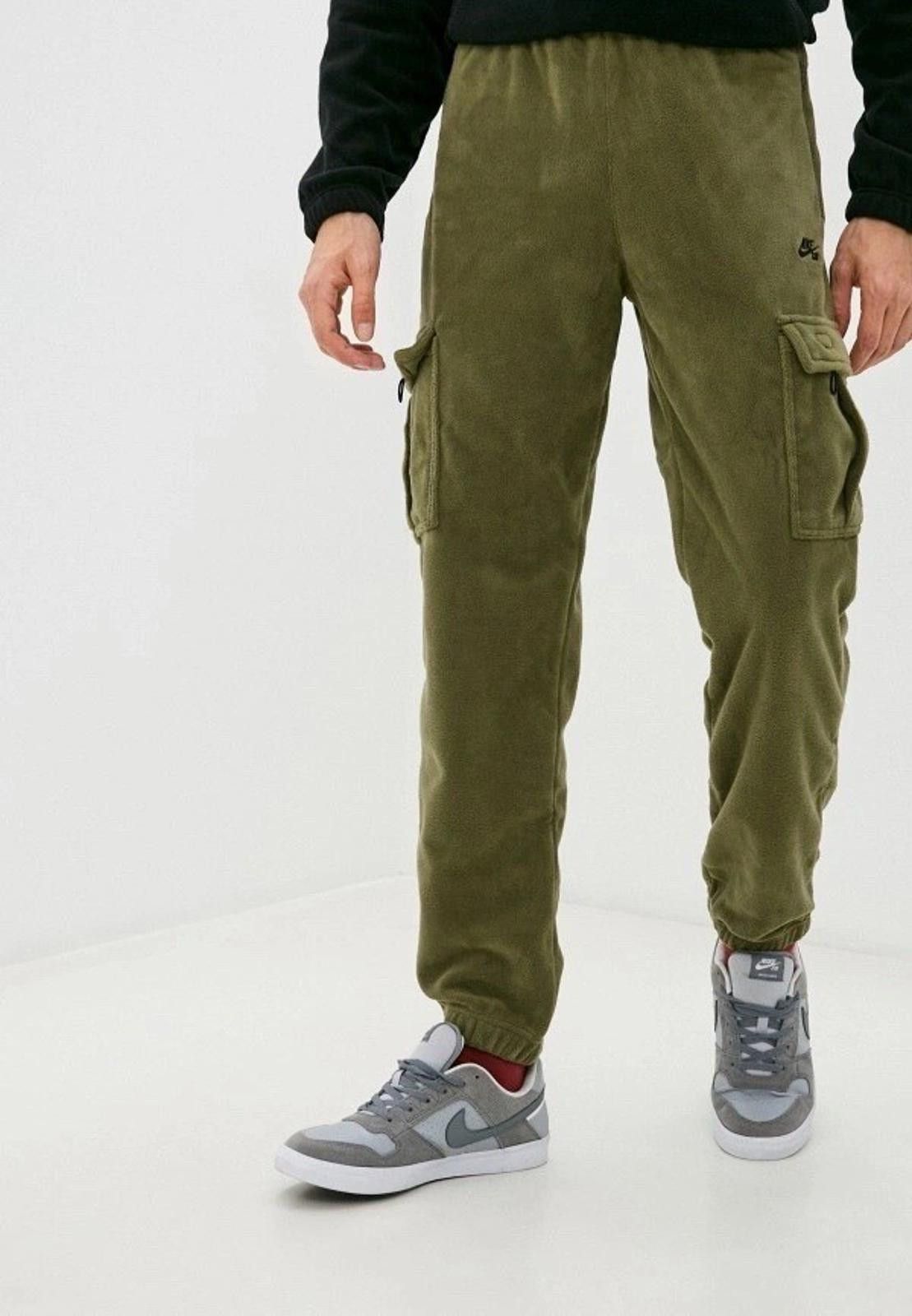 Nike Nike SB Fleece Cargo Pants Army Green Size M Size US 32 / EU 48 - 5 Thumbnail
