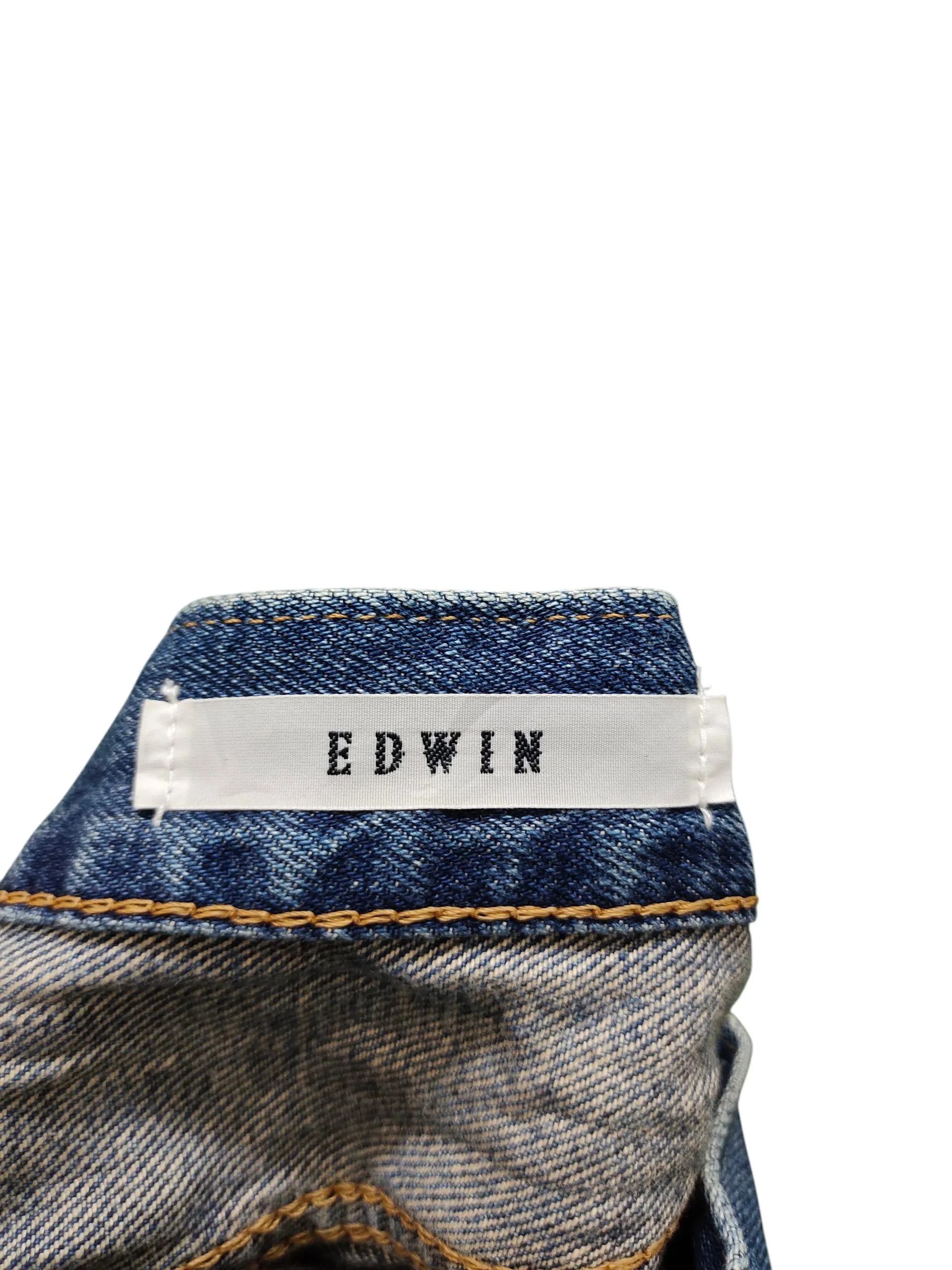 Kapital Vintage 90s Edwin 503TP Boro Patchwork Distress Denim Jeans Size US 34 / EU 50 - 3 Thumbnail