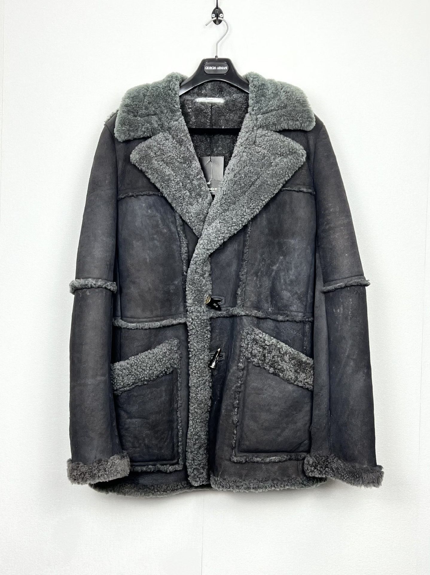 Saint Laurent Paris Yves Saint Laurent Tom Ford Shearling Coat Size US M / EU 48-50 / 2 - 1 Thumbnail