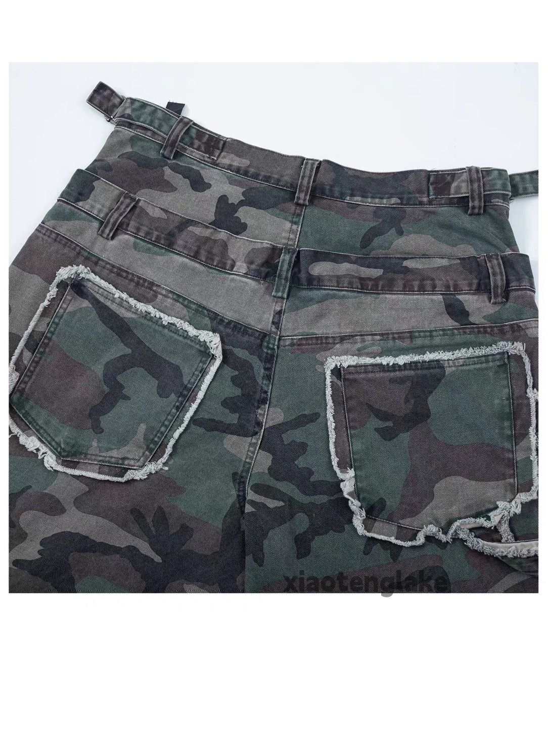 Designer Unisex outdoor utility loose baggy hiphop flared shorts Size US 32 / EU 48 - 8 Thumbnail