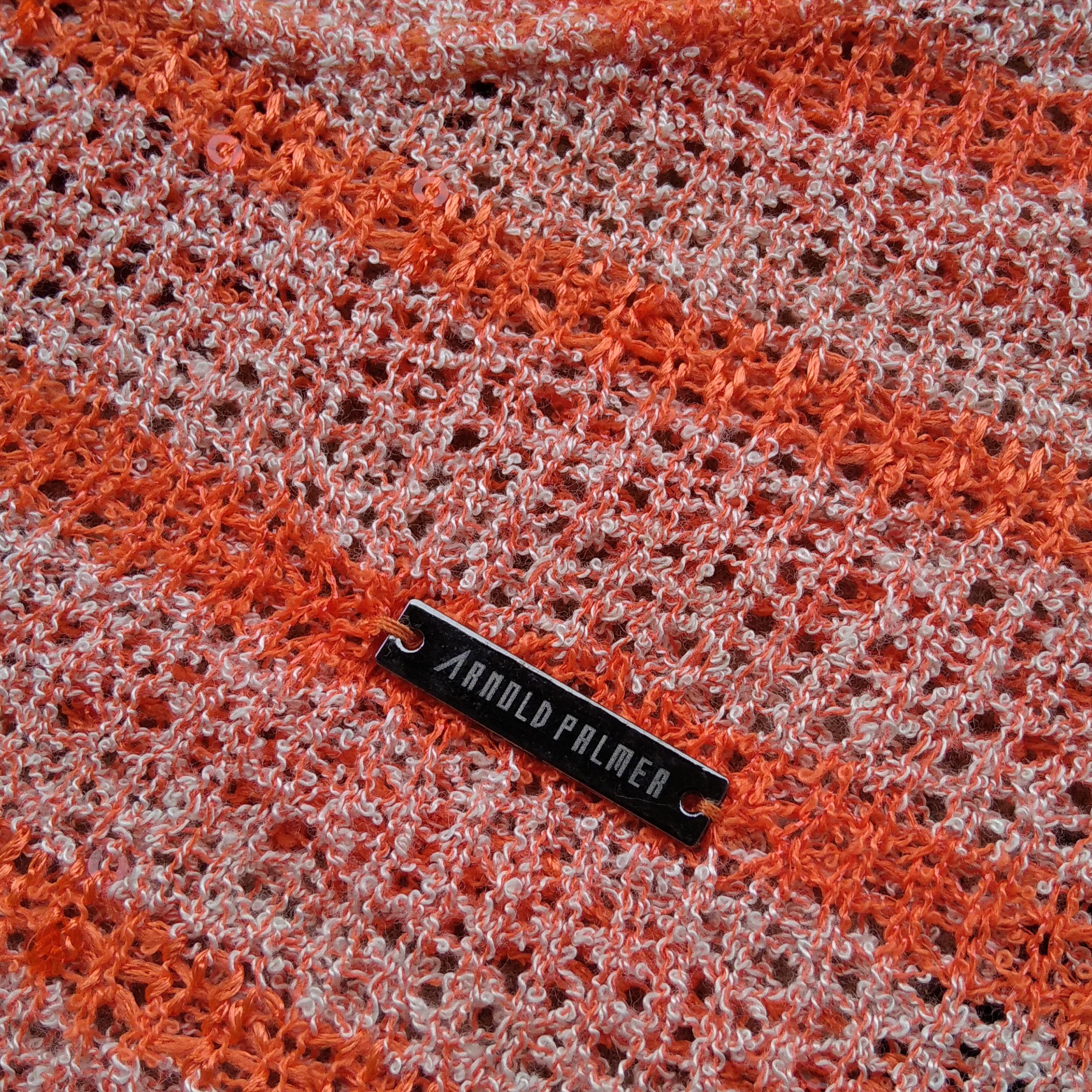 Hysteric Glamour Vintage Y2K ARNOLD PALMER Stripe Mesh Rope Tanktop Size US M / EU 48-50 / 2 - 6 Thumbnail