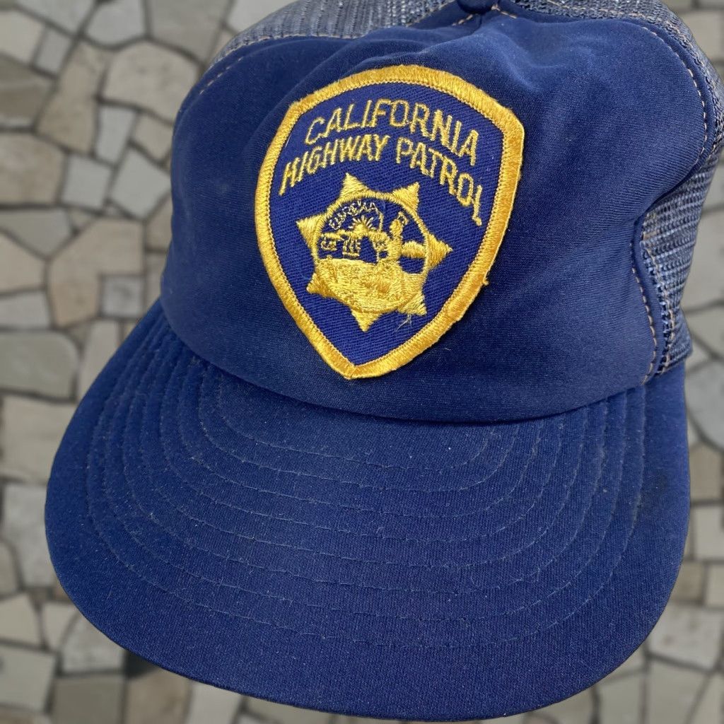 Vintage VINTAGE Calhead California Highway Patrol Cap Hat Snapback 70s 80s HaT Cap Snapback Mens Girls Womens Boys Size ONE SIZE - 1 Thumbnail