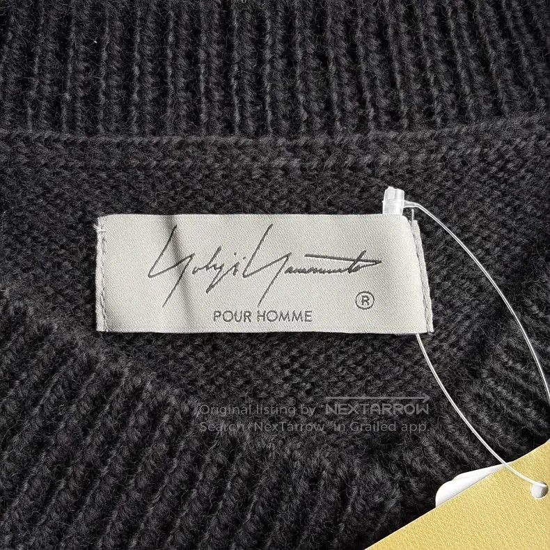 Yohji Yamamoto YOHJI YAMAMOTO Fuzzy Vintage Patchwork Sweater Size US L / EU 52-54 / 3 - 7 Thumbnail